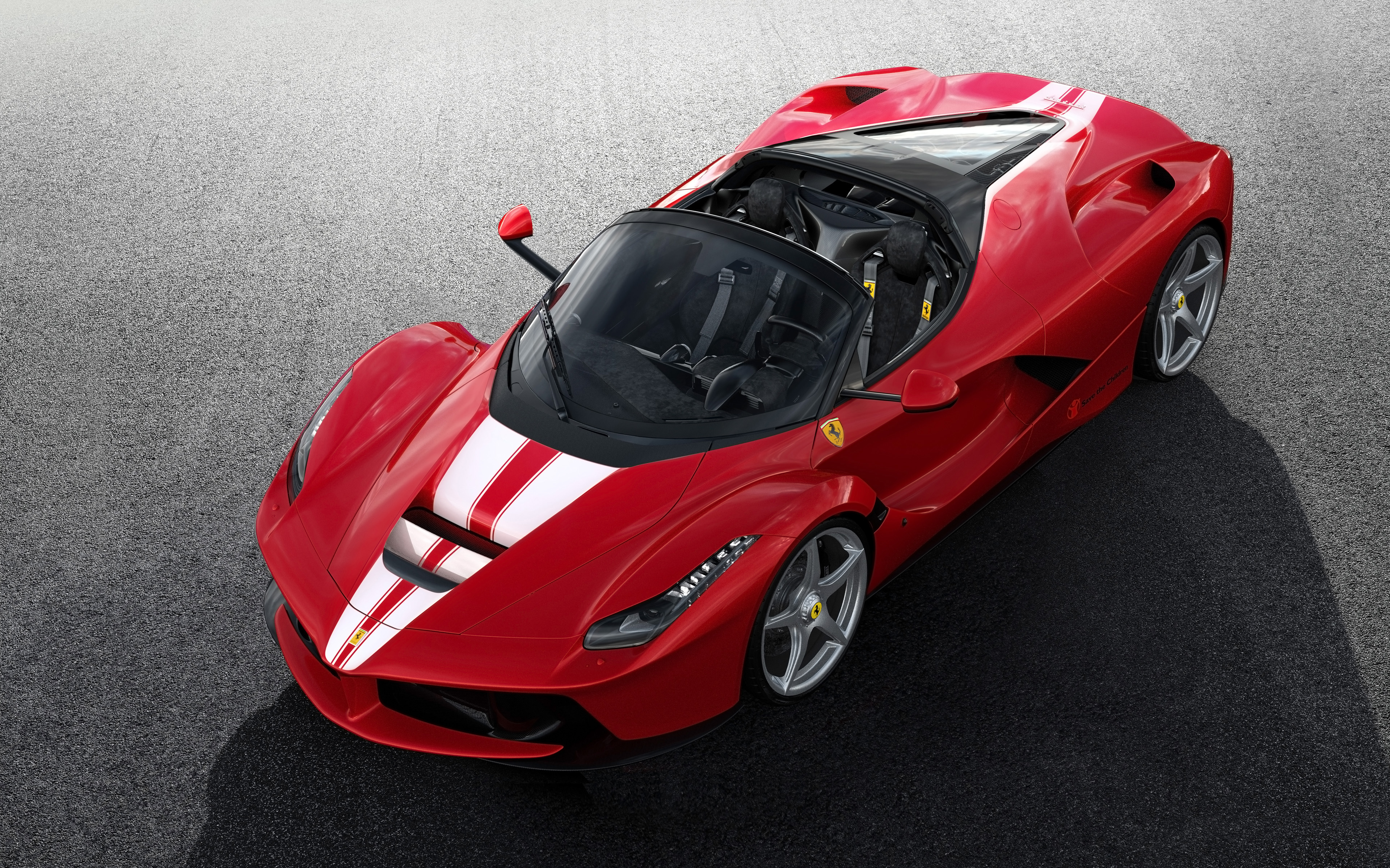 Car Ferrari Ferrari Laferrari Aperta Red Car Sport Car Supercar Vehicle 3840x2400