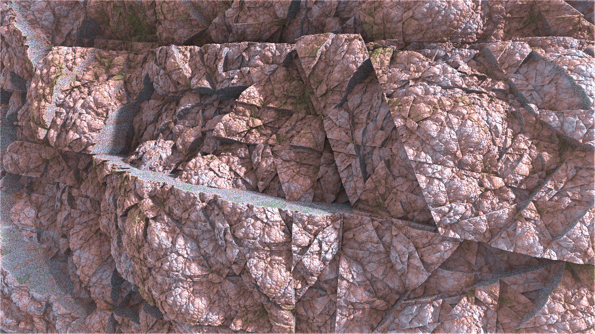 3d Abstract Artistic Cliff Cracks Digital Art Fractal Mandelbulber 3d Rock Stone 1920x1080