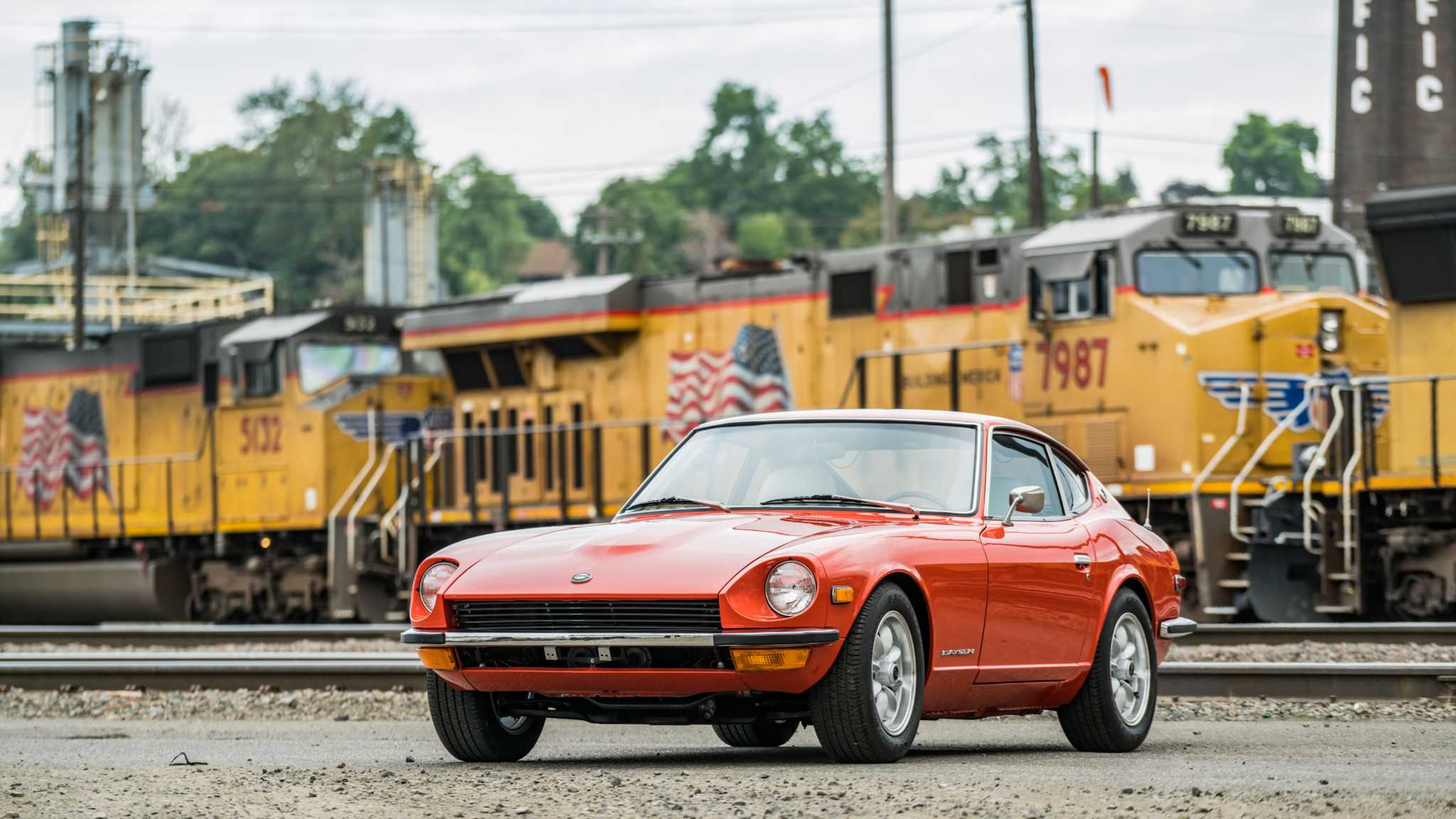 Car Coupe Datsun 240z Old Car Red Car Sport Car Wallpaper -  Resolution:2048x1152 - ID:1146583 