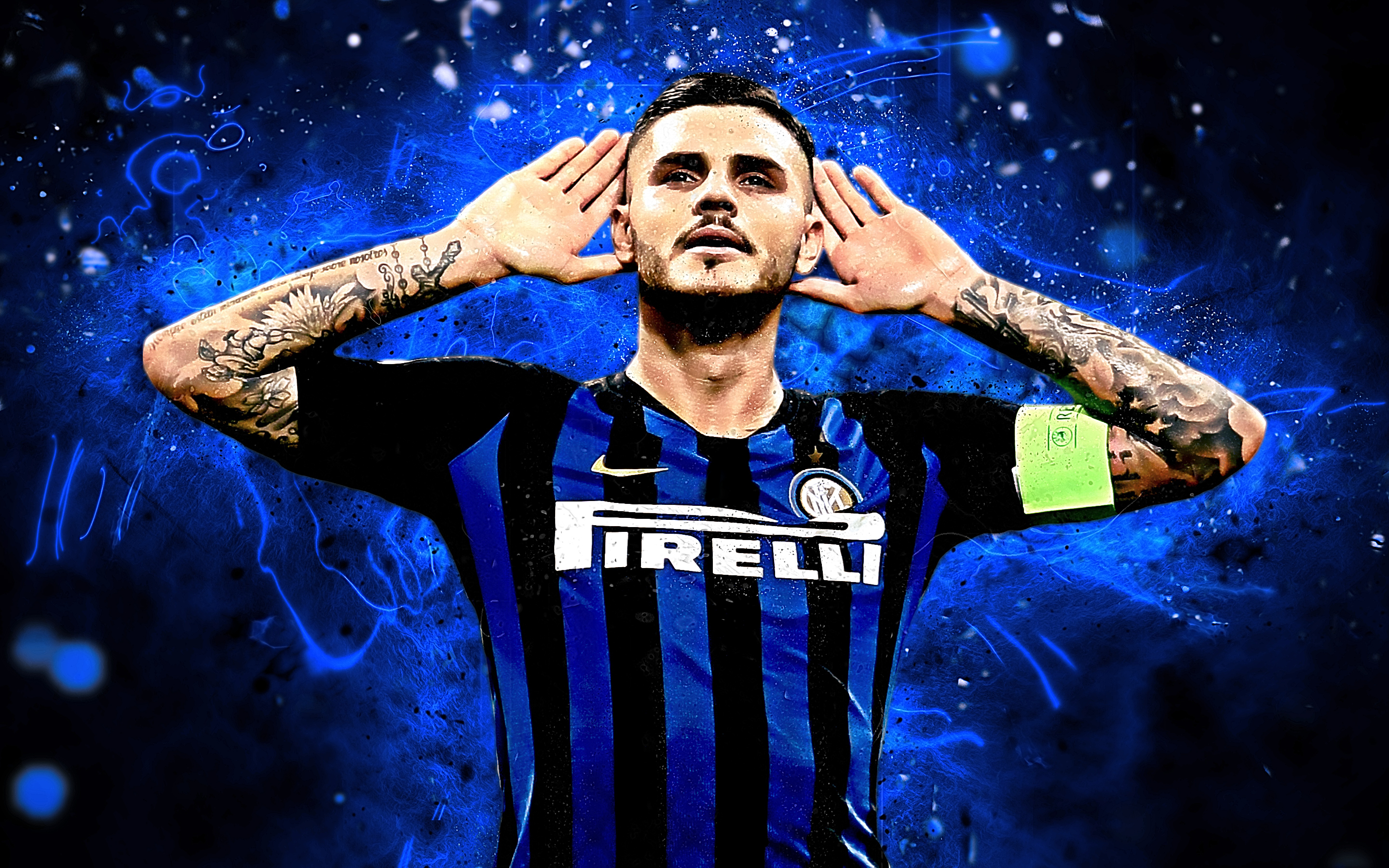 Inter Milan Mauro Icardi Soccer 2880x1800