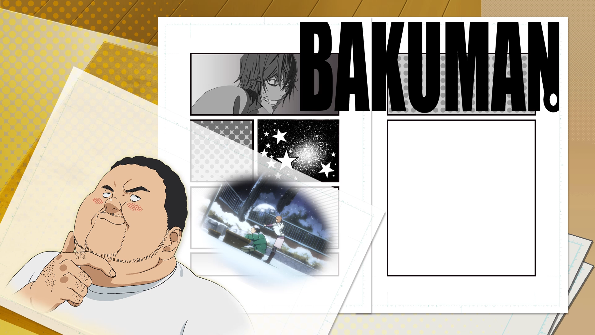 Bakuman Anime Anime Men 1920x1080