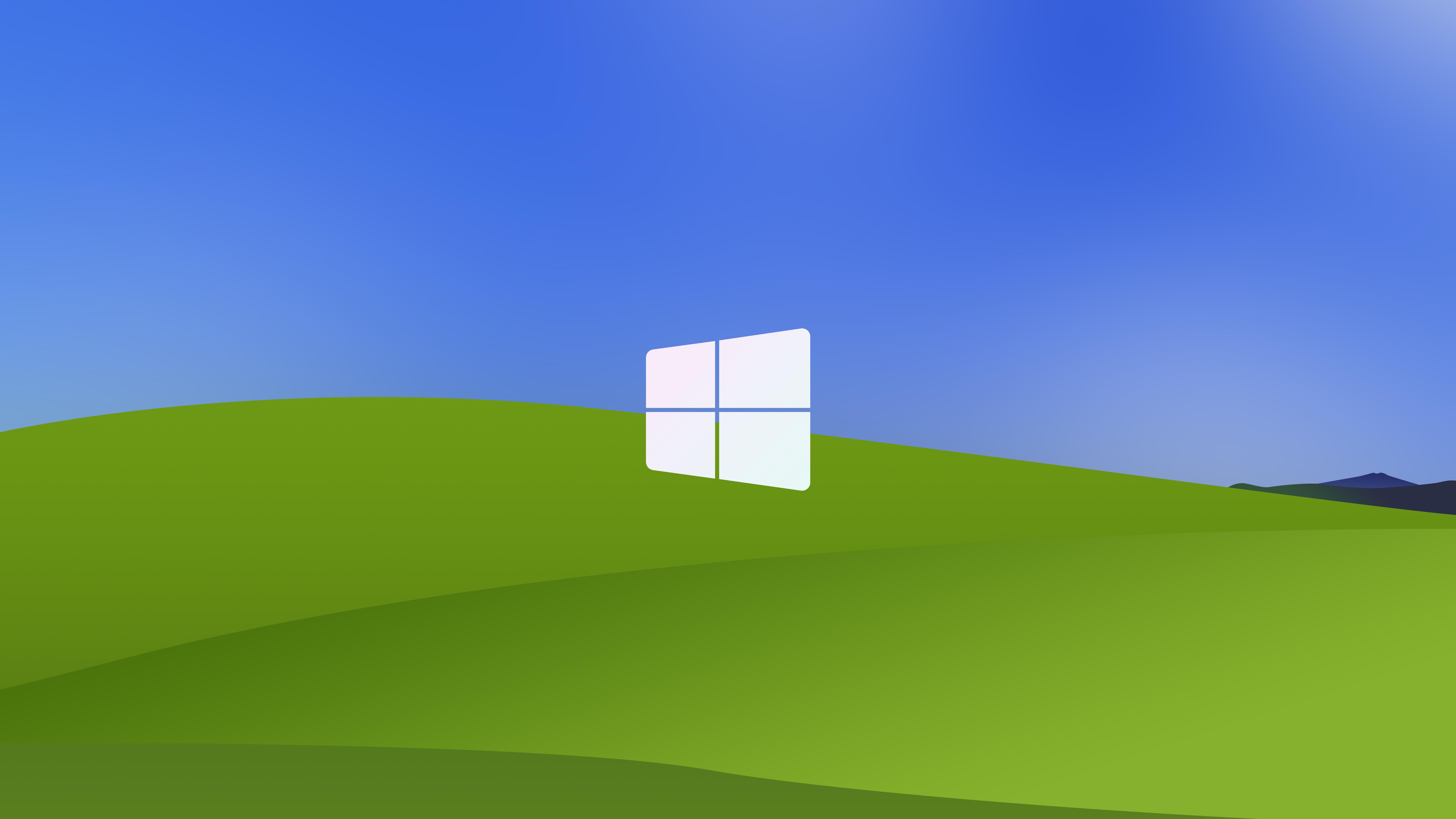 Windows XP Microsoft Logo 7680x4320