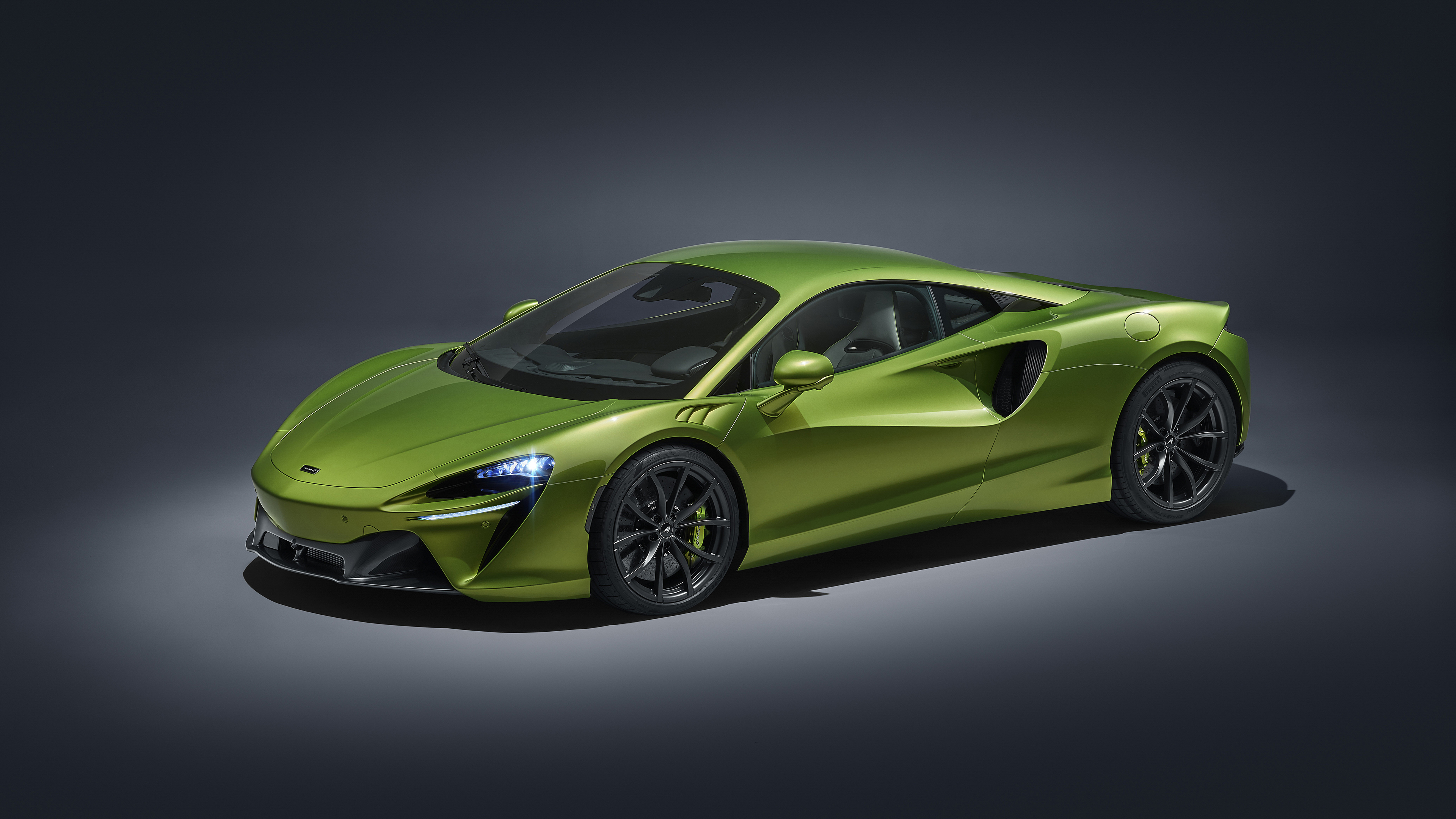 McLaren Artura McLaren Car Sports Car Hybrid Electric Car Green Cars Spotlights 3840x2160