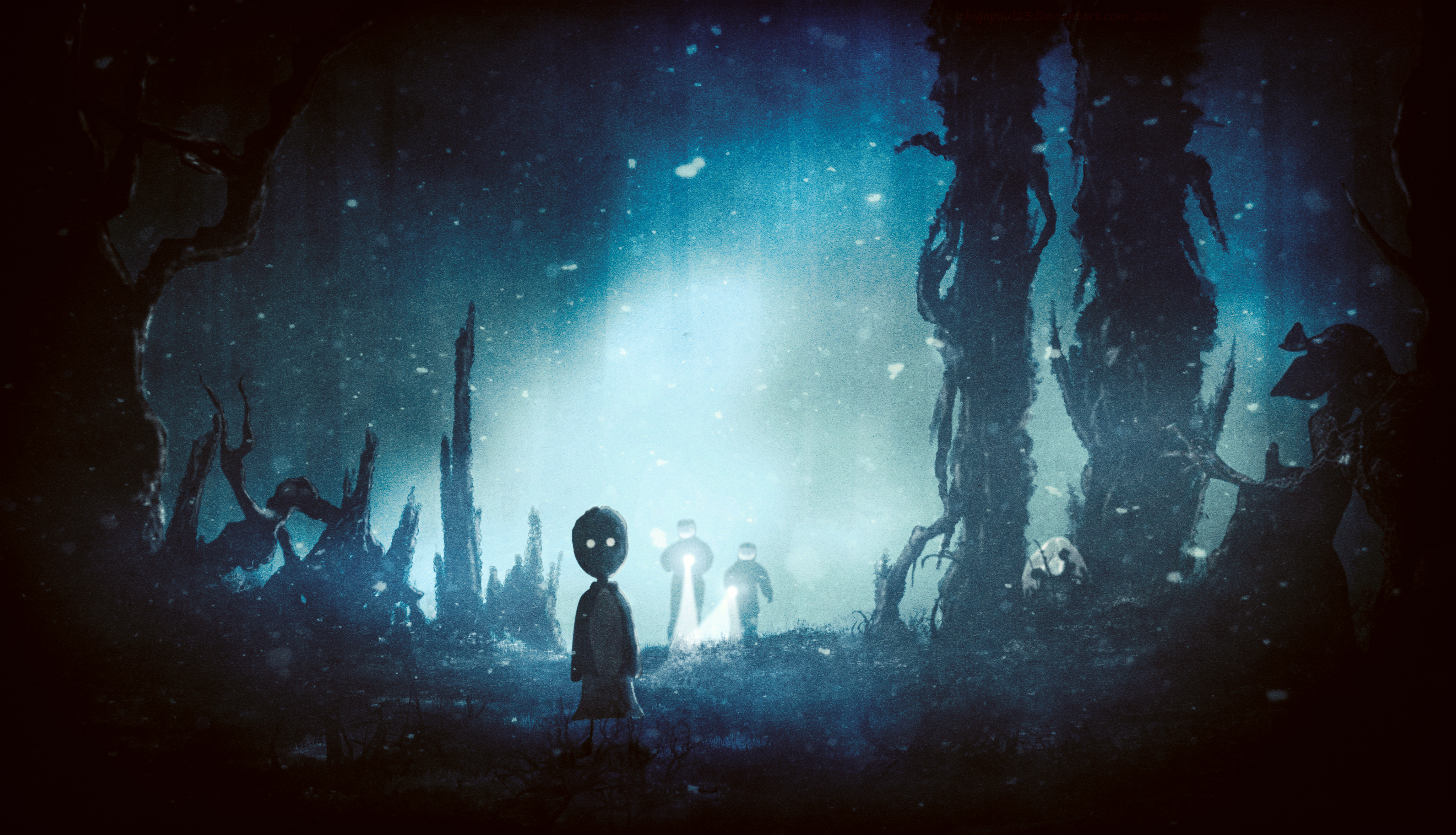 Crossover Limbo Video Game Stranger Things 4100x2350