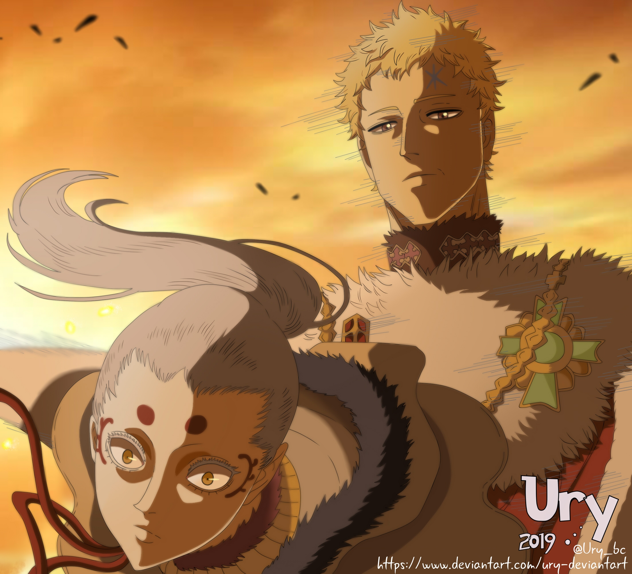 Black Clover Anime Tv Series Anime DeviantArt 2019 Year Anime Boys 2204x2000