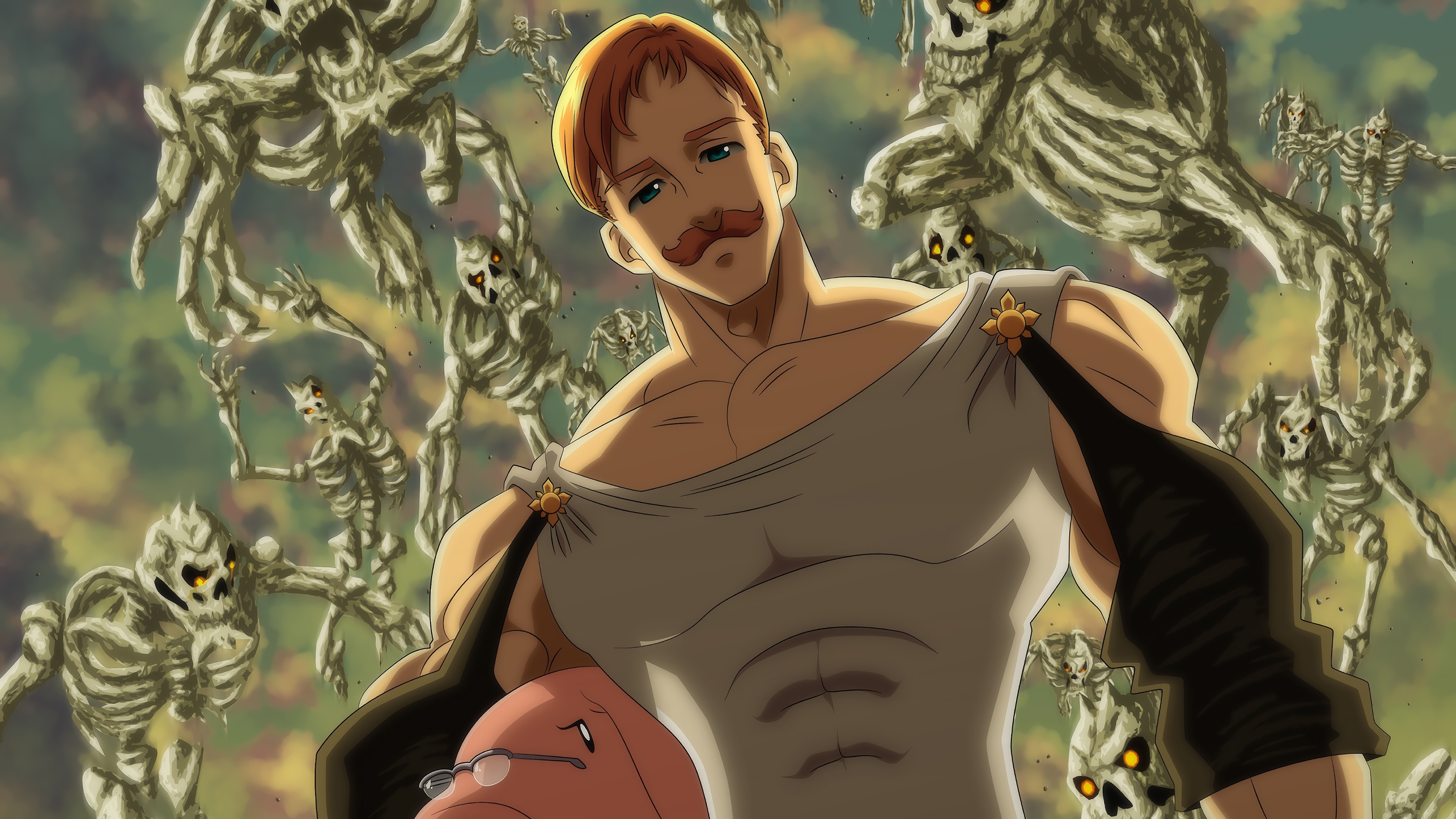 Anime Anime Boys Anime Men Nanatsu No Taizai Seven Deadly Sins Escanor Hawk Nanatsu No Taizai 3840x2160