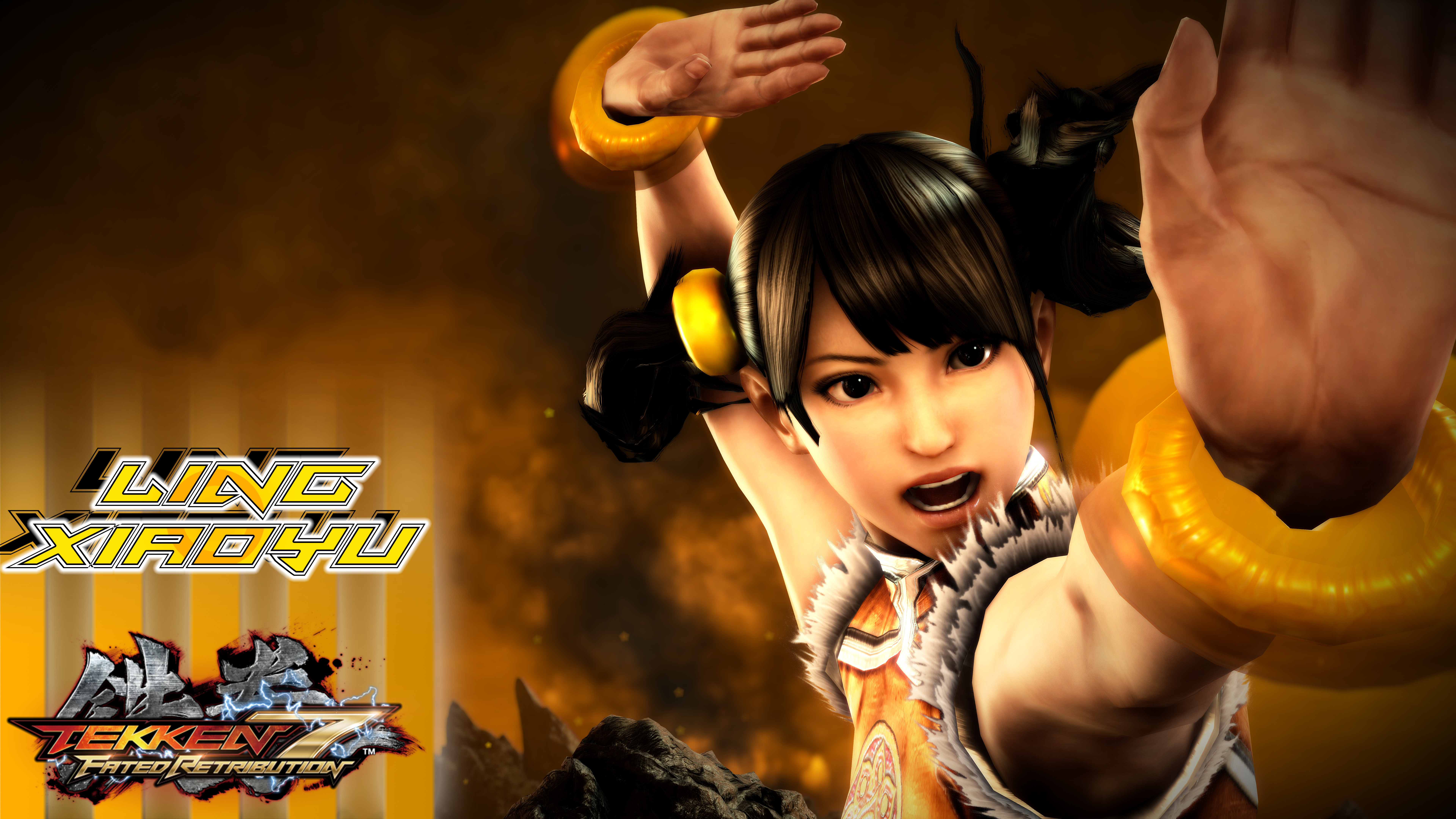 Ling Xiaoyu Martial Arts Tekken Tekken 7 7680x4320