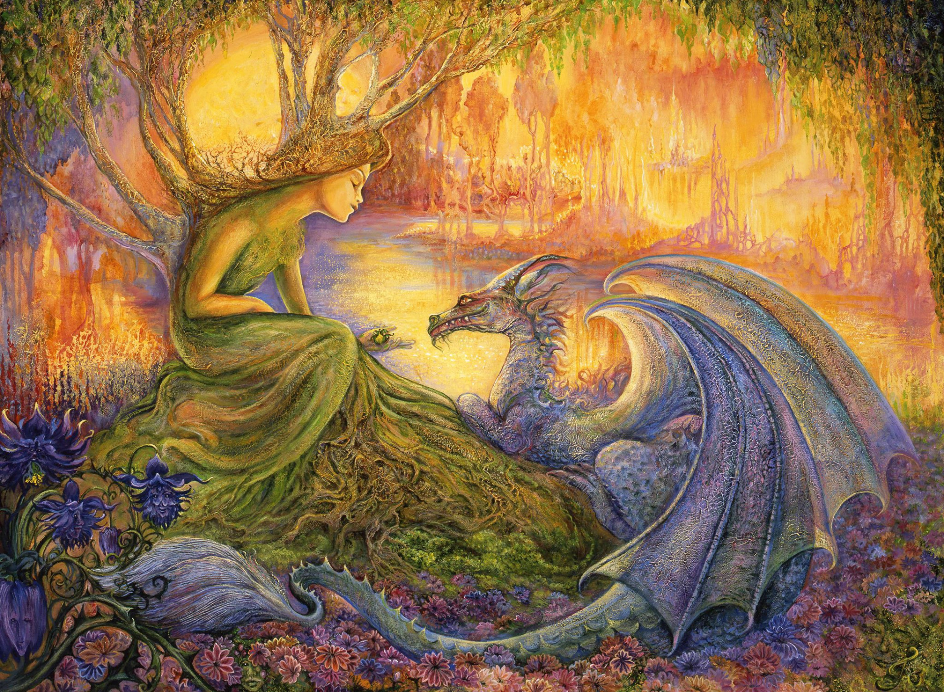 Colors Dragon Fairy Wings 1920x1408