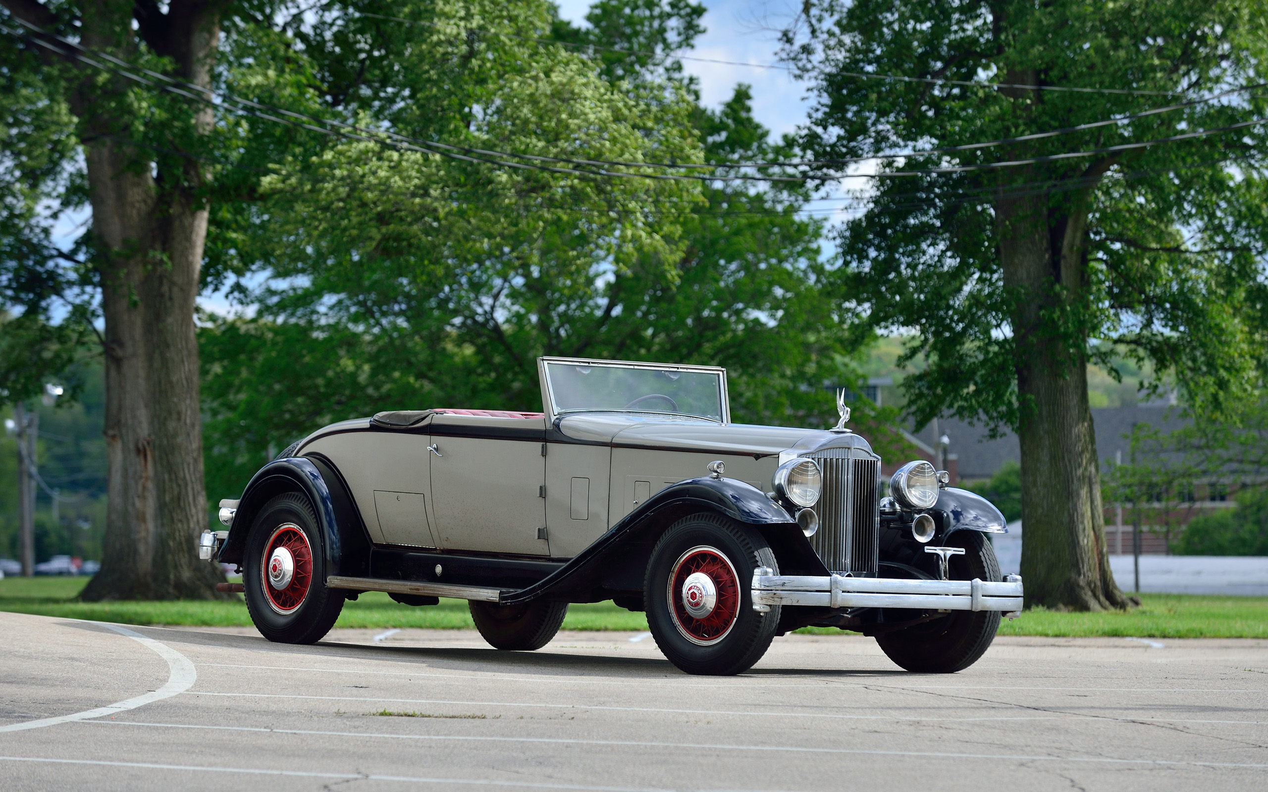 Car Luxury Car Old Car Packard Twin Six Roadster Vintage Car 2560x1600