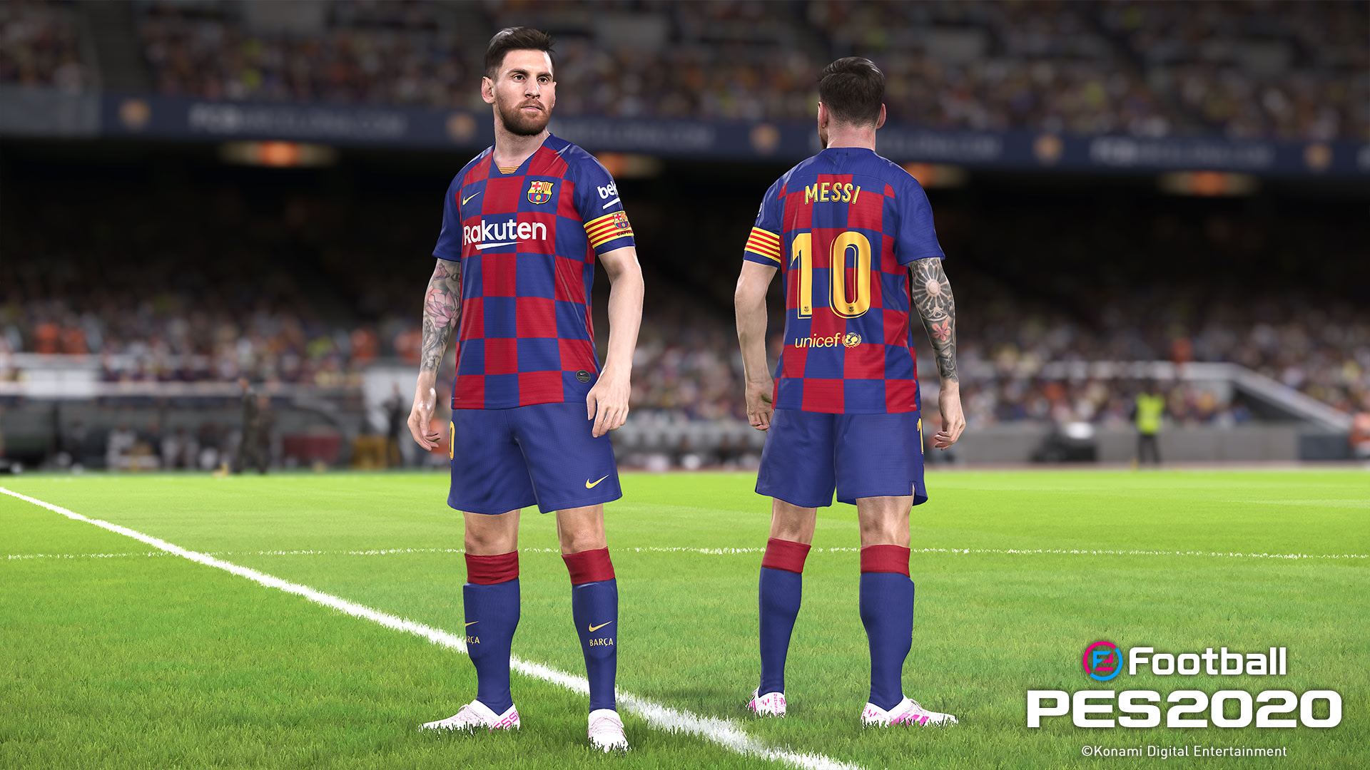 Lionel Messi Soccer Efootball Pro Evolution Soccer 2020 1920x1080