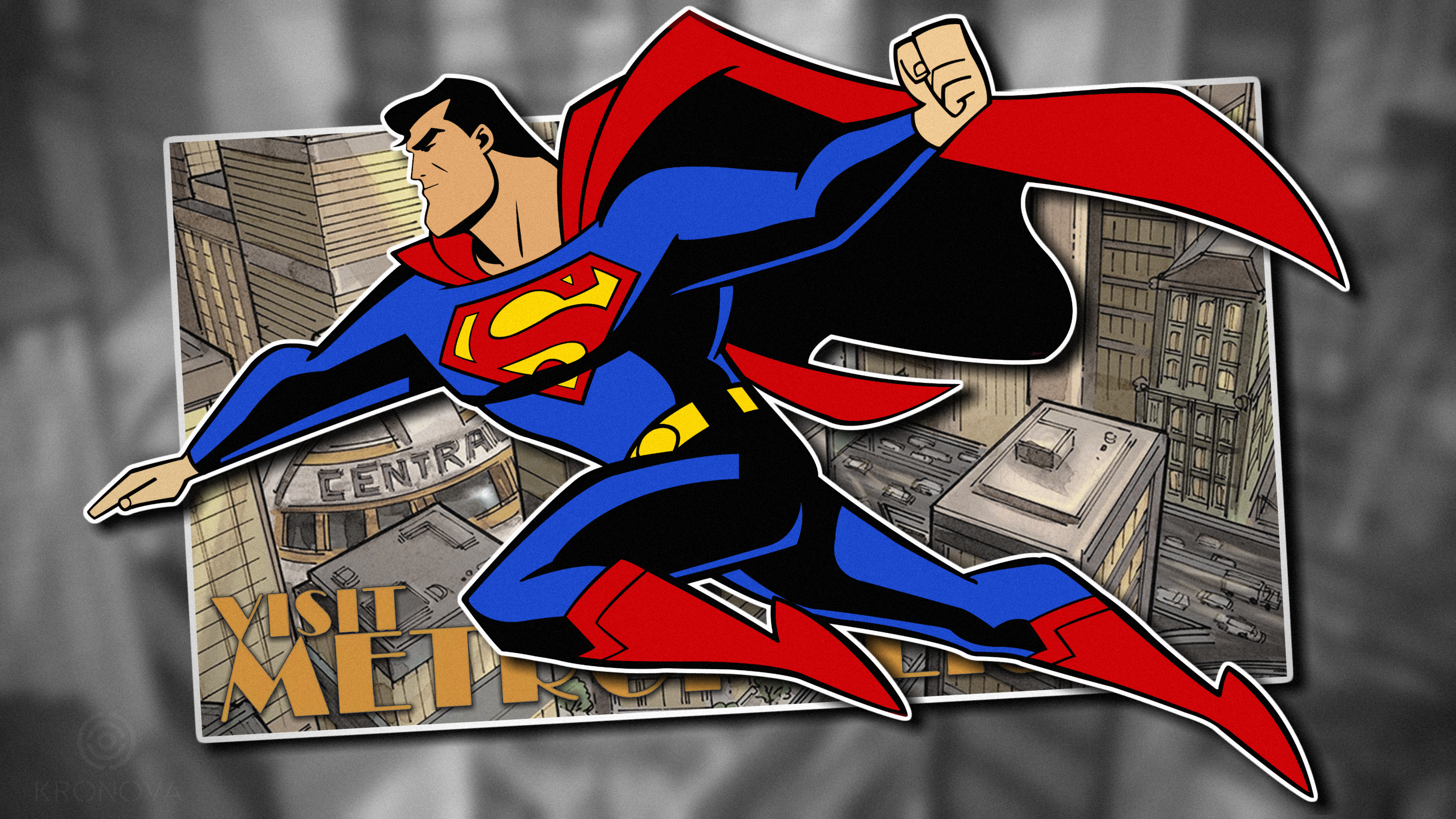 Superman DC Comics Comic Art 3840x2160