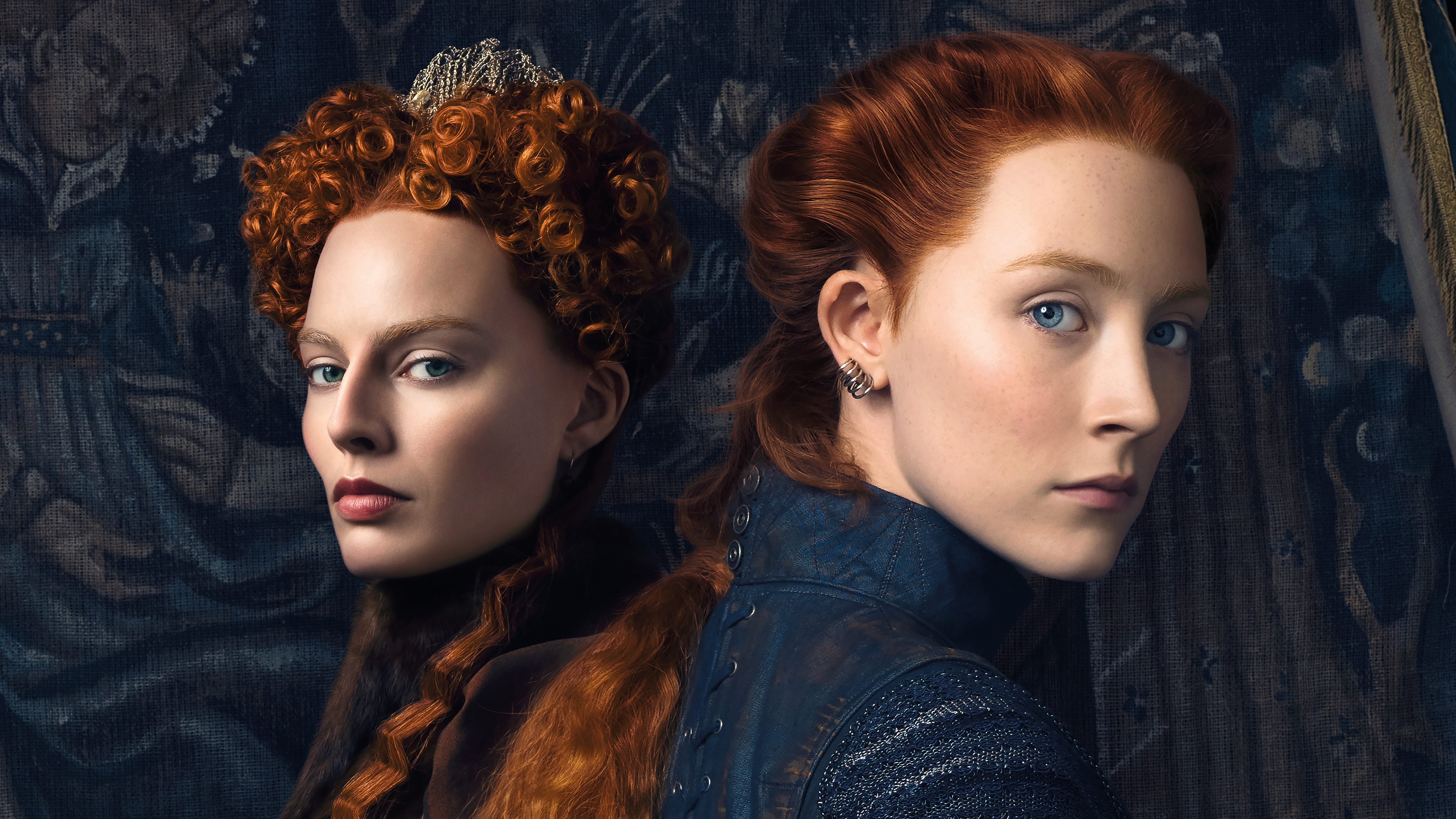 Margot Robbie Mary Queen Of Scots Redhead Saoirse Ronan 6000x3375