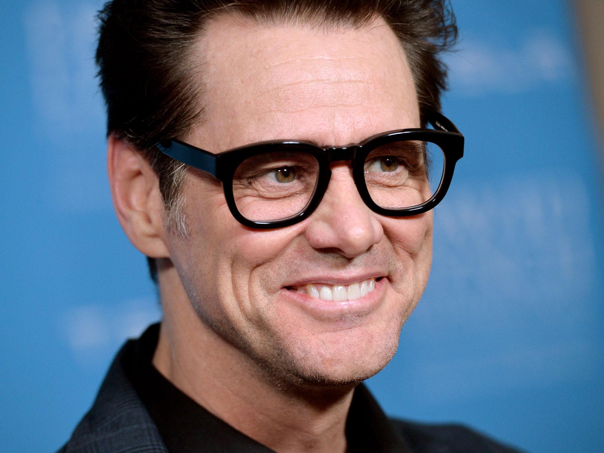 Actor Boy Glasses Jim Carrey Man Smile 2048x1536