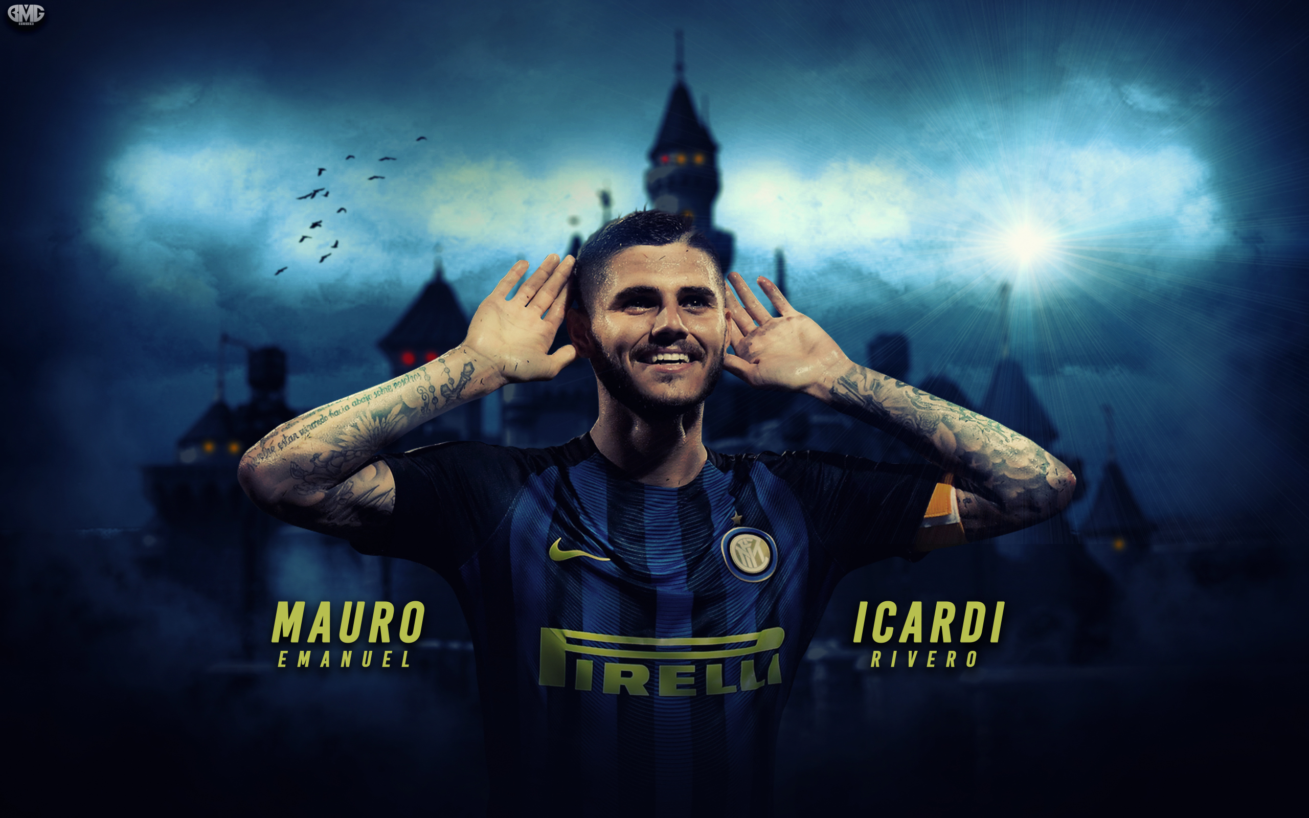 Inter Milan Mauro Icardi Soccer 2560x1600
