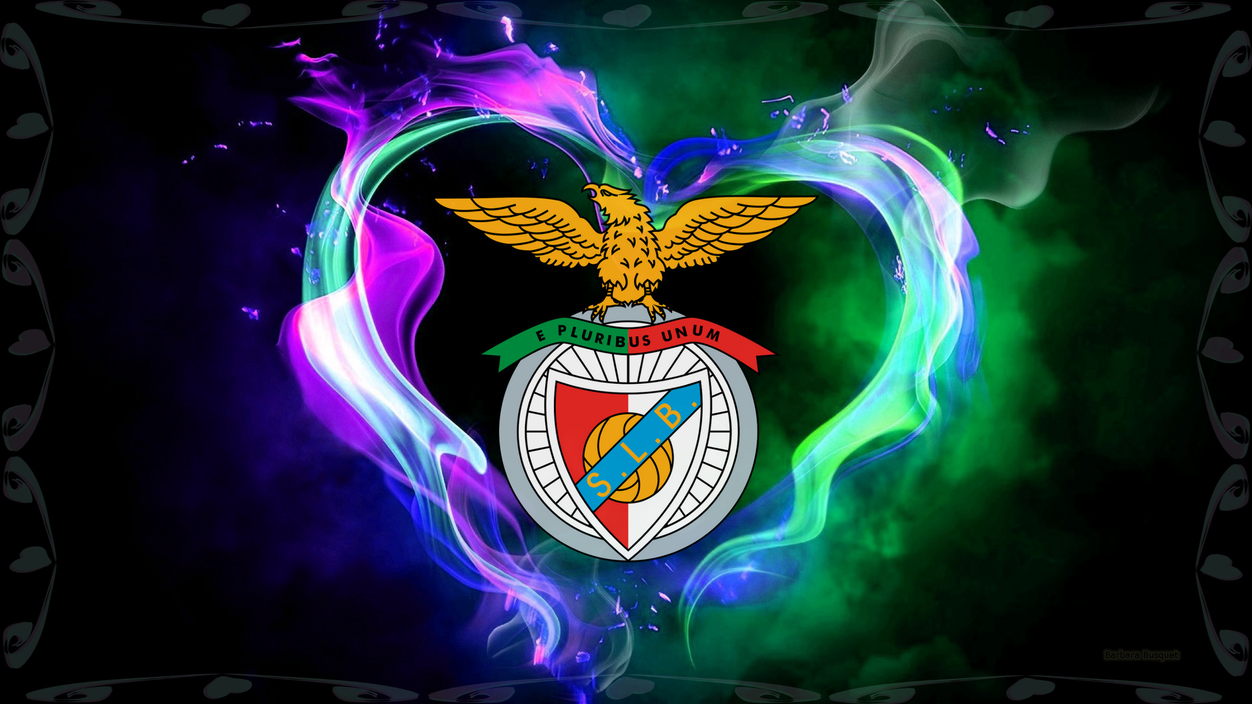 Emblem Logo S L Benfica Soccer 2560x1440
