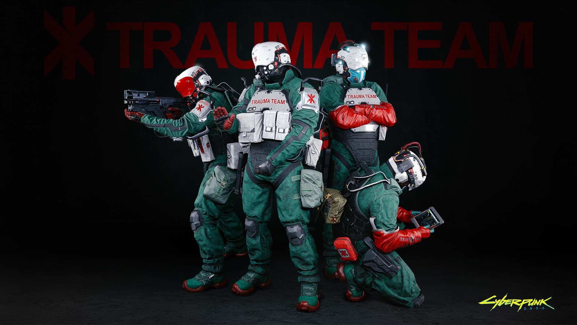 Cyberpunk 2077 Trauma Team Corporation 1920x1080