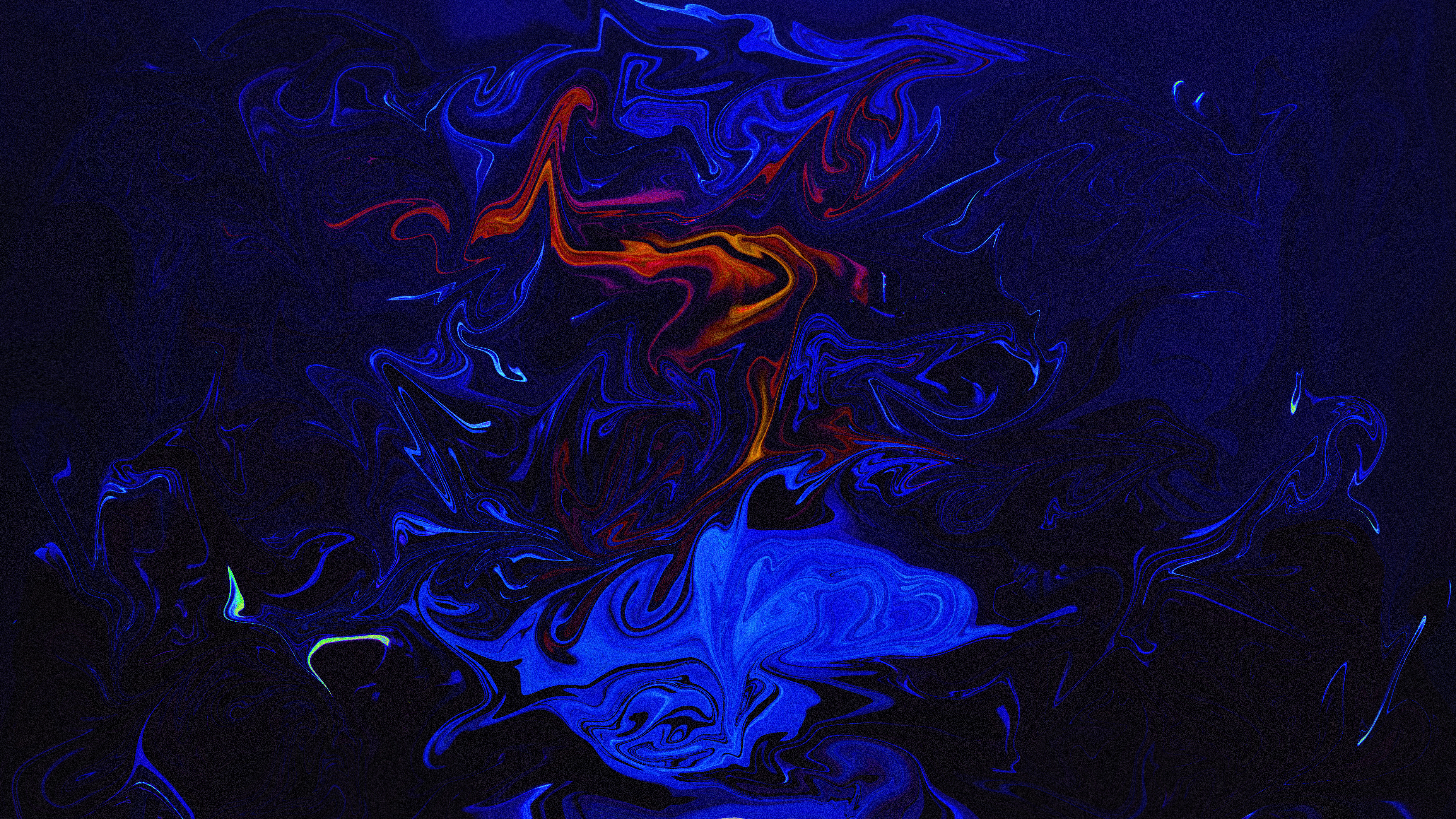 Abstract Fluid Colorful Interference Dark Liquid 3764x2117