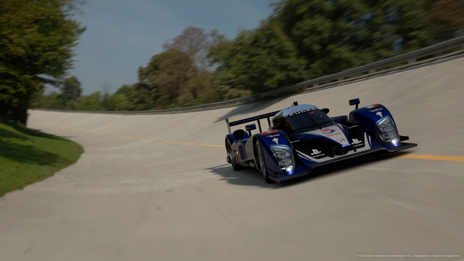 PlayStation Gran Turismo Car Race Cars Screen Shot Video Games Blue Cars Vehicle 2018 Year 1920x1080