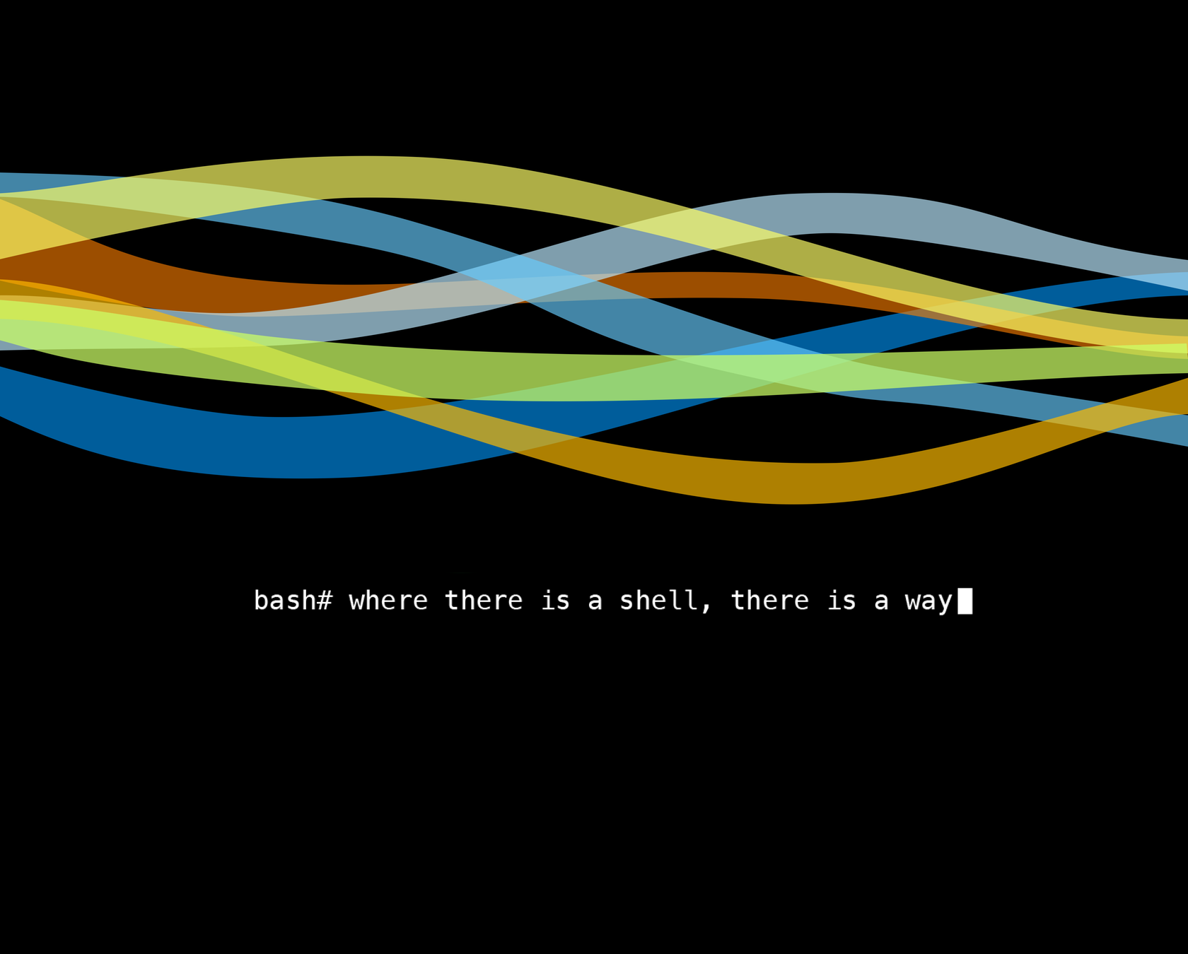 Bash Lines Linux Unix Simple Background Black Background Typography 1680x1350