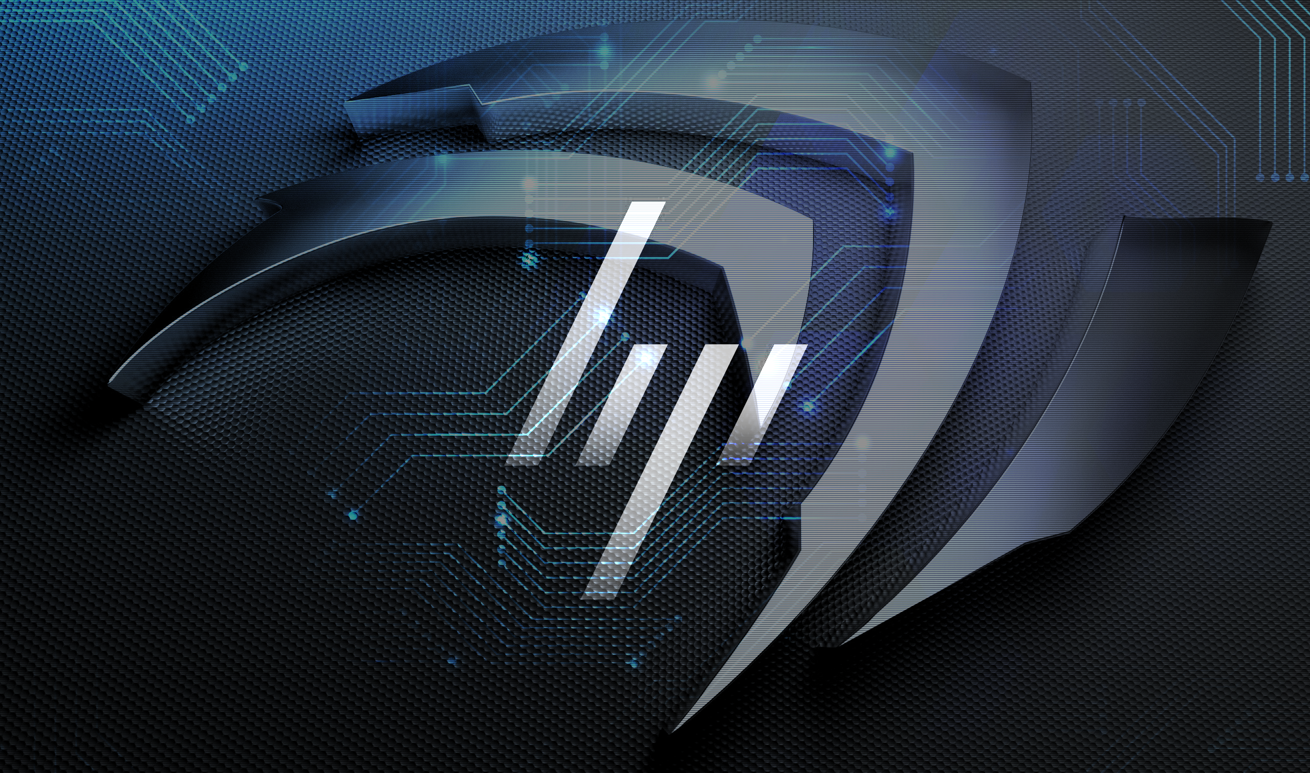 Hewlett Packard Nvidia Logo 2560x1511