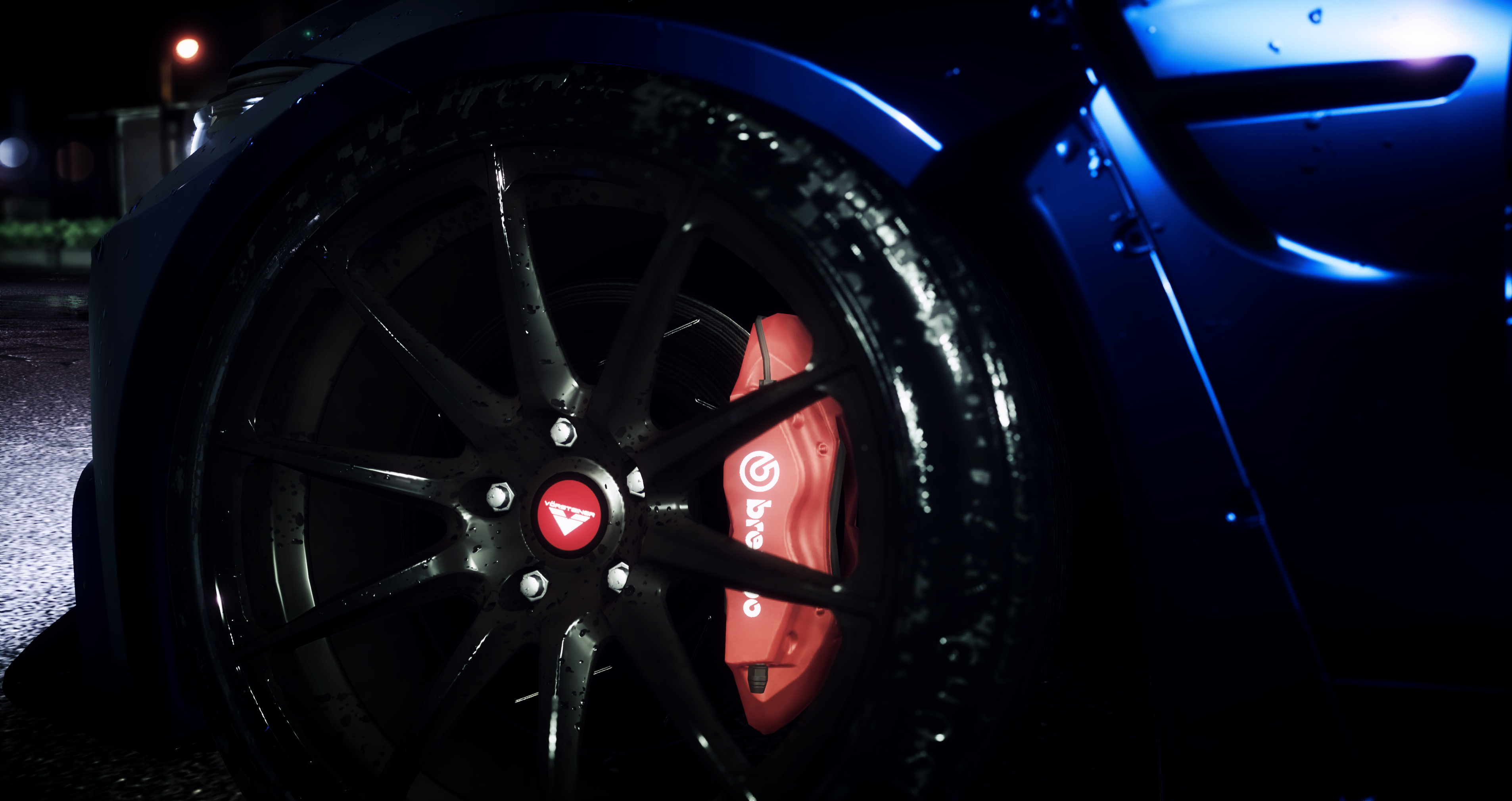 NFS 2015 Brembo Car Wheels Blue Cars BMW 3812x2020