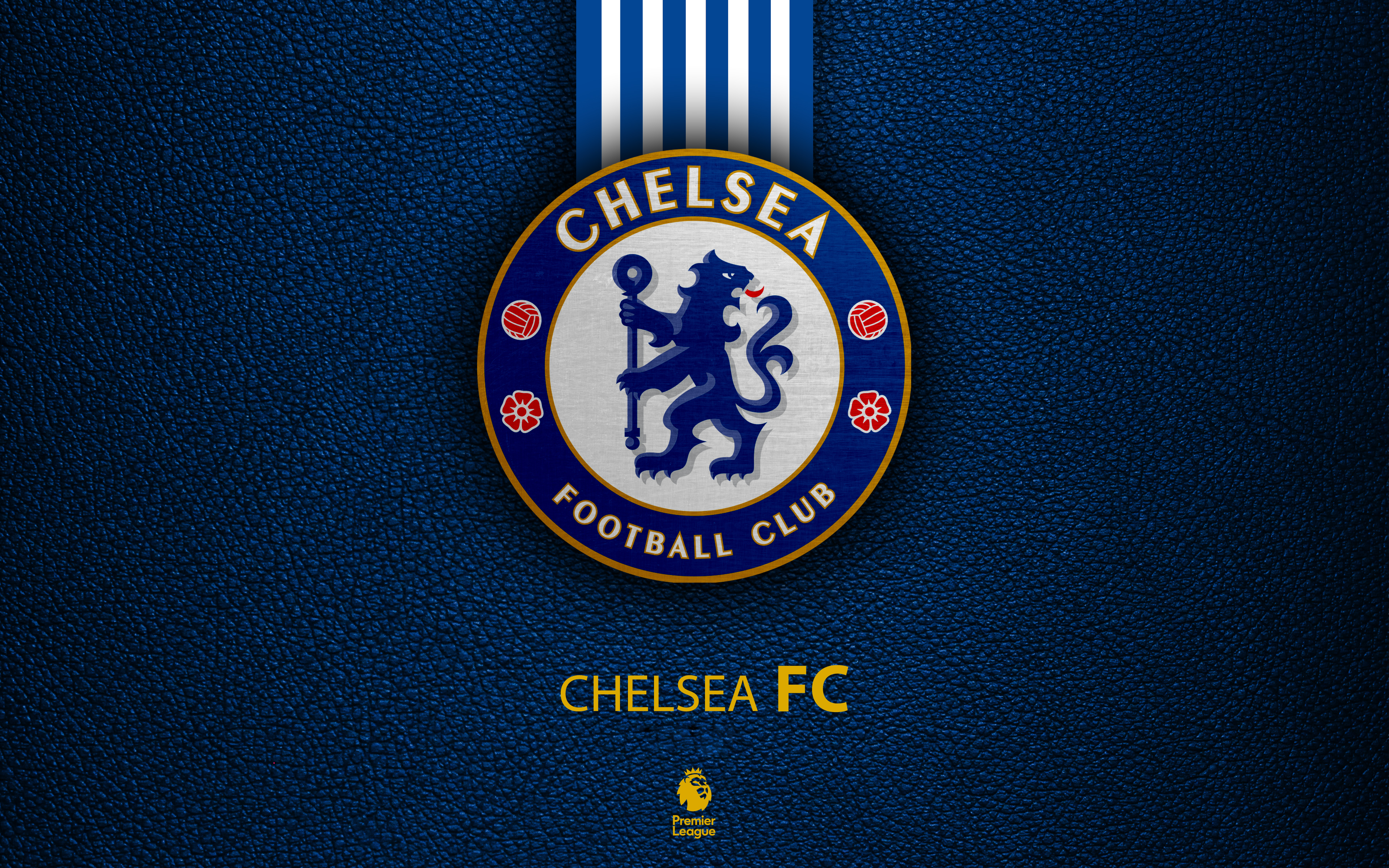 Chelsea F C Logo Soccer 3840x2400