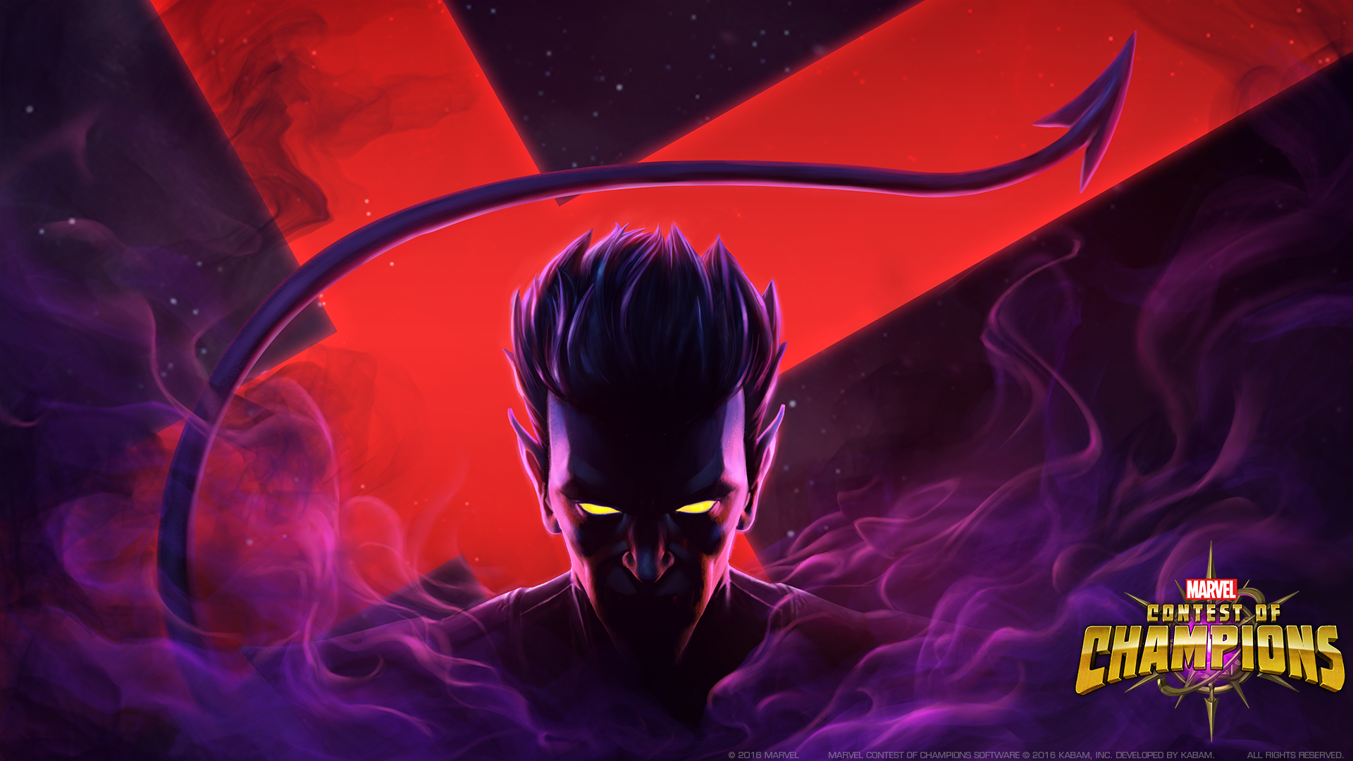 Nightcrawler Marvel Comics 1920x1080