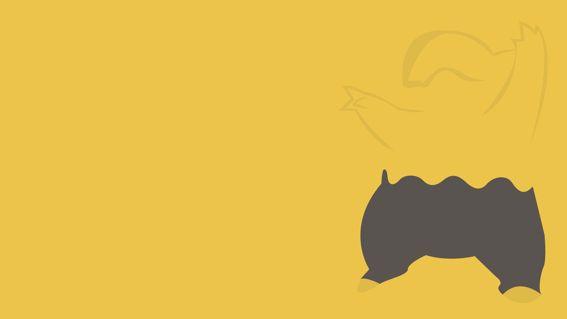 Drowzee Pokemon Minimalist 1920x1080