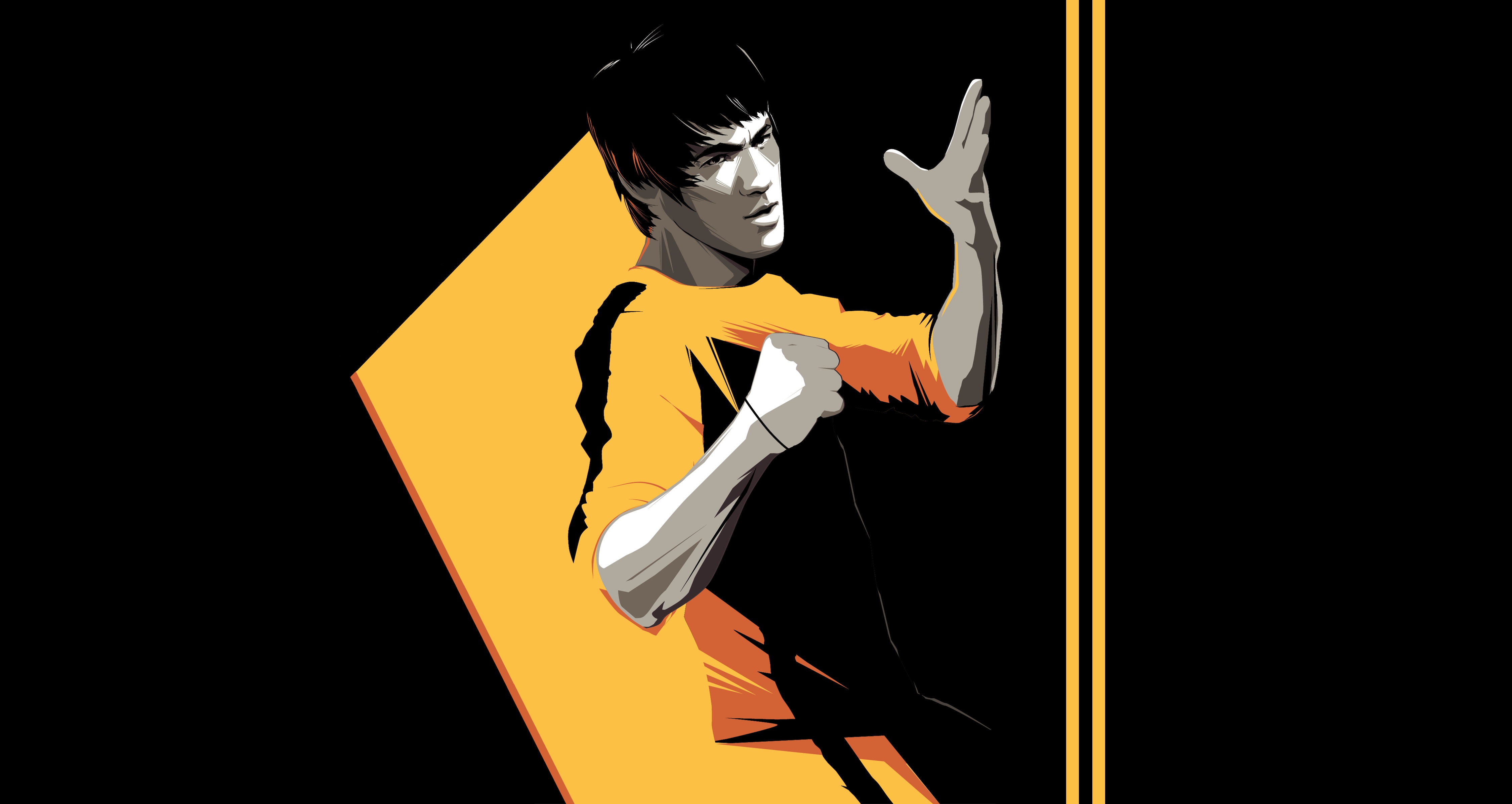 Bruce Lee 4500x2394