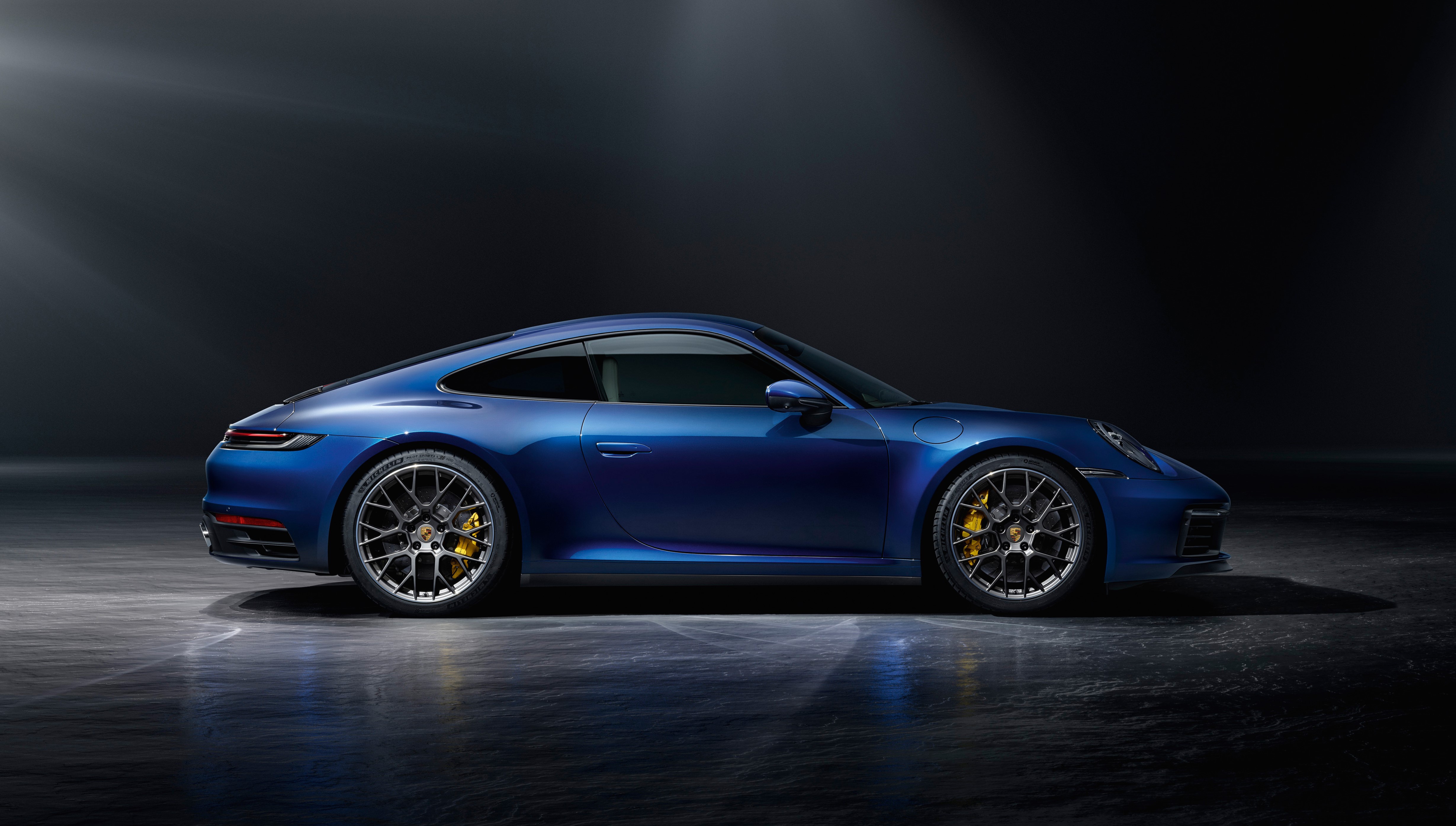 Blue Car Car Porsche Porsche 911 Porsche 911 Carrera Sport Car Vehicle 4917x2789