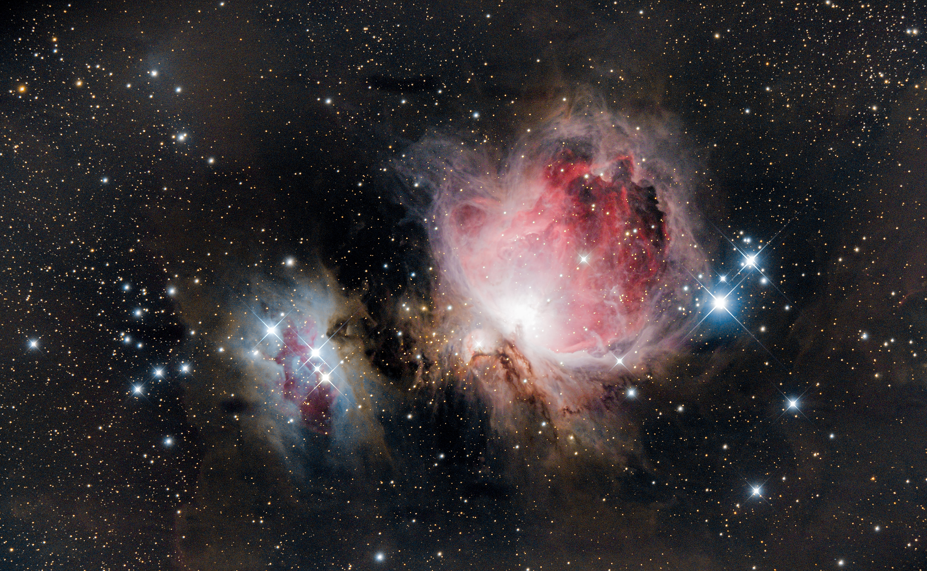 Stars Space Universe Nebula 3000x1848