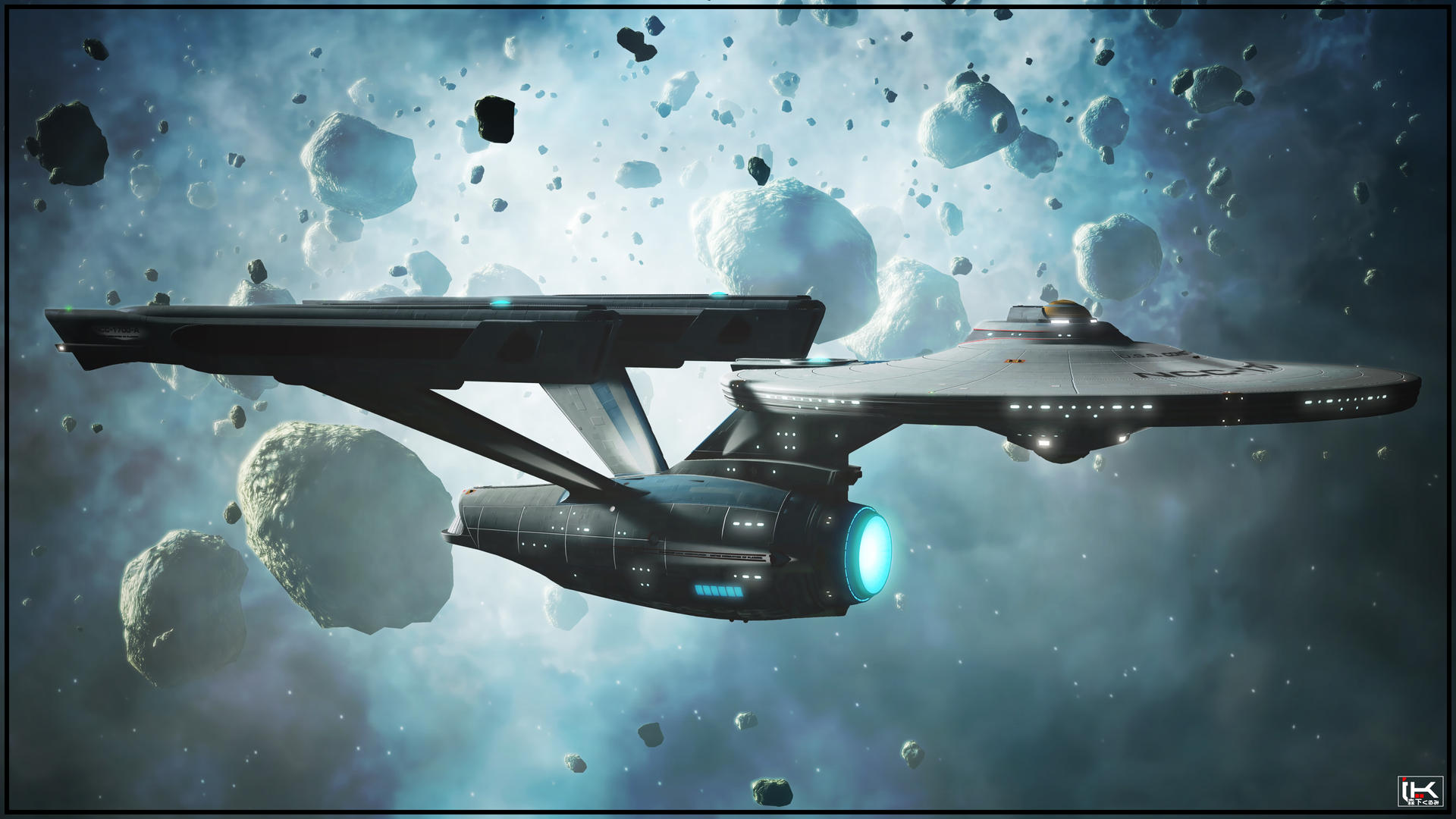 Star Trek USS Enterprise Spaceship 1920x1080