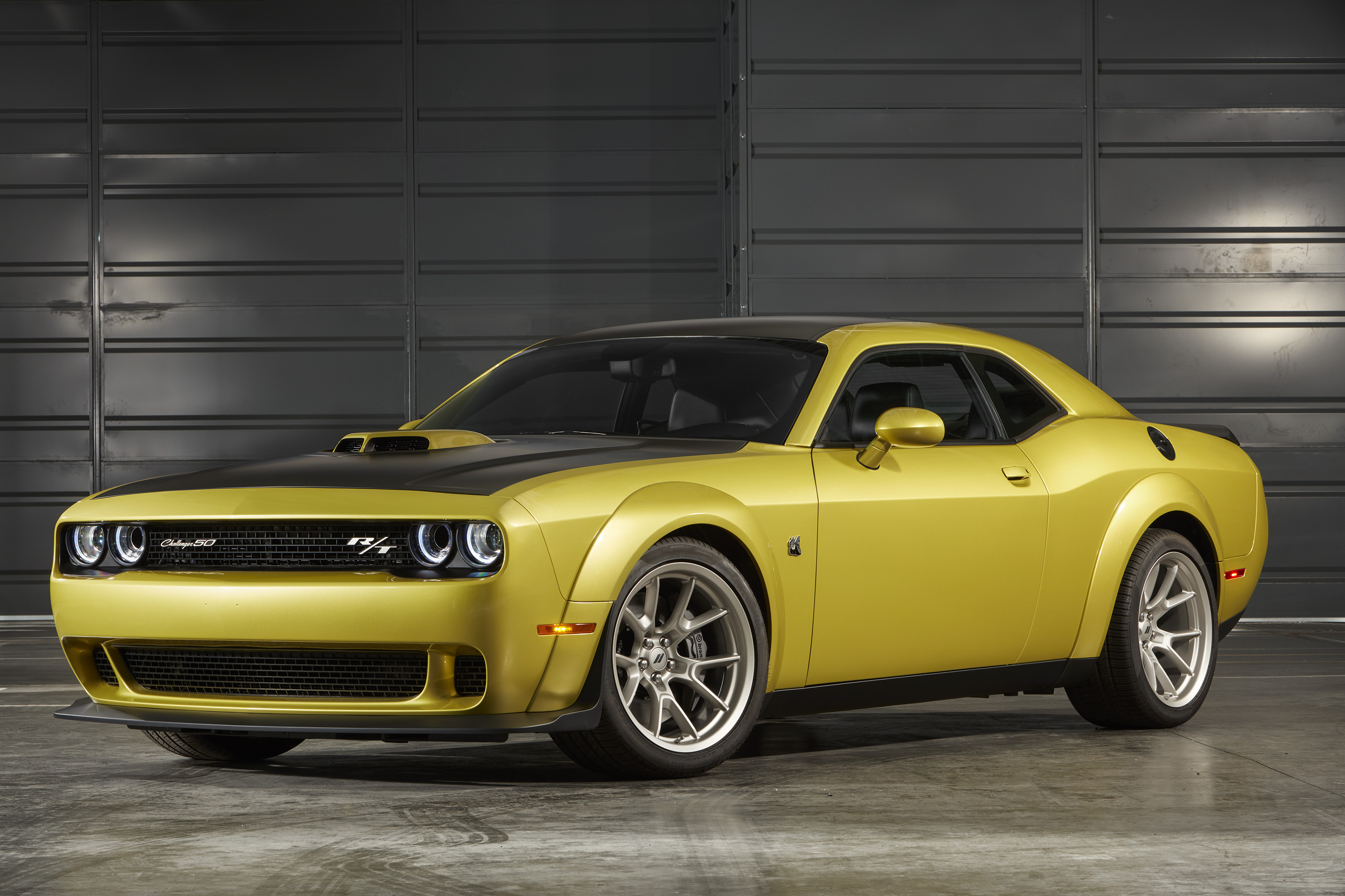 Car Dodge Dodge Challenger Muscle Car Vehicle Yellow Car 3000x2000