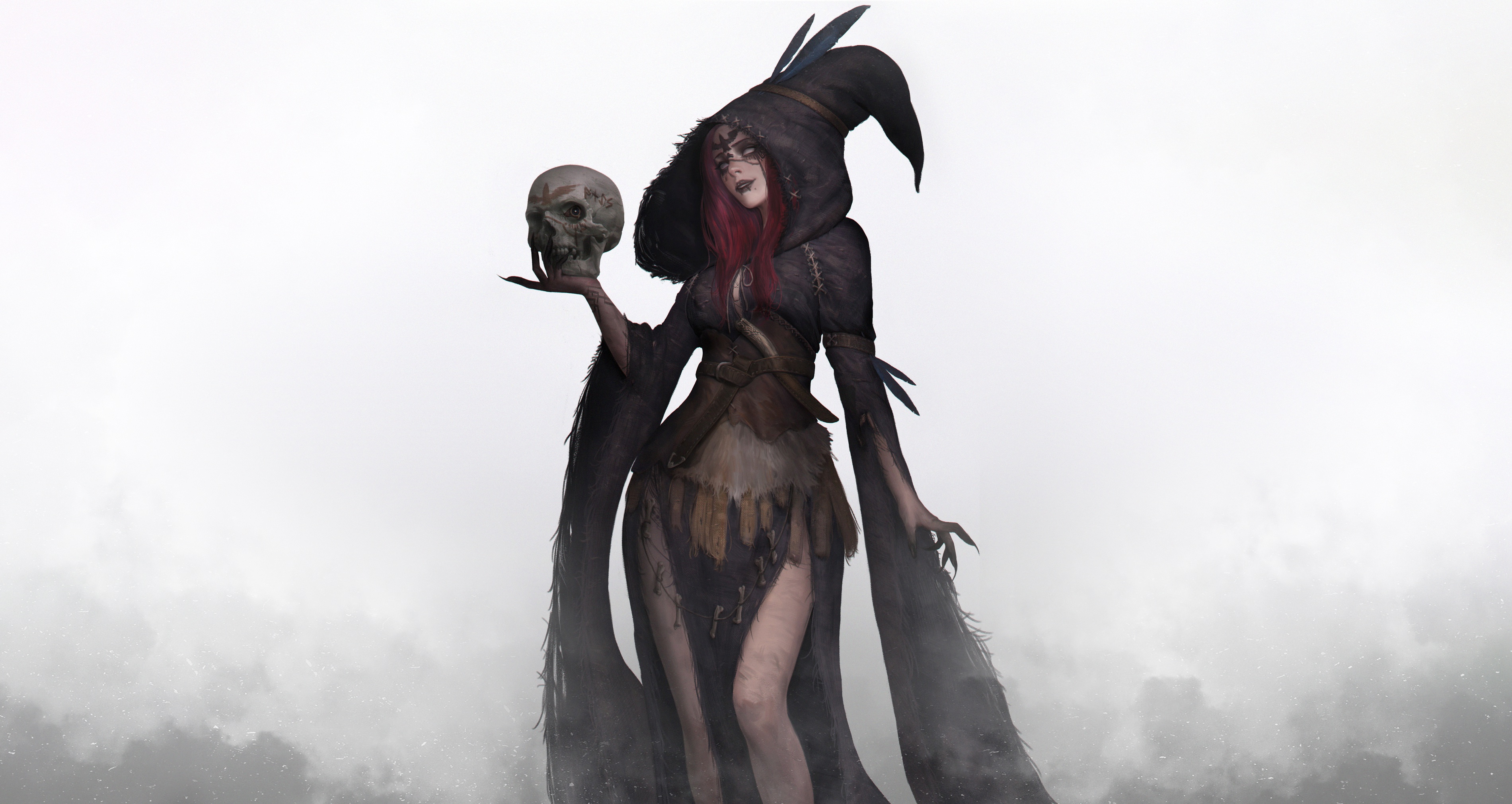 Girl Hood Skull Witch 3800x2020