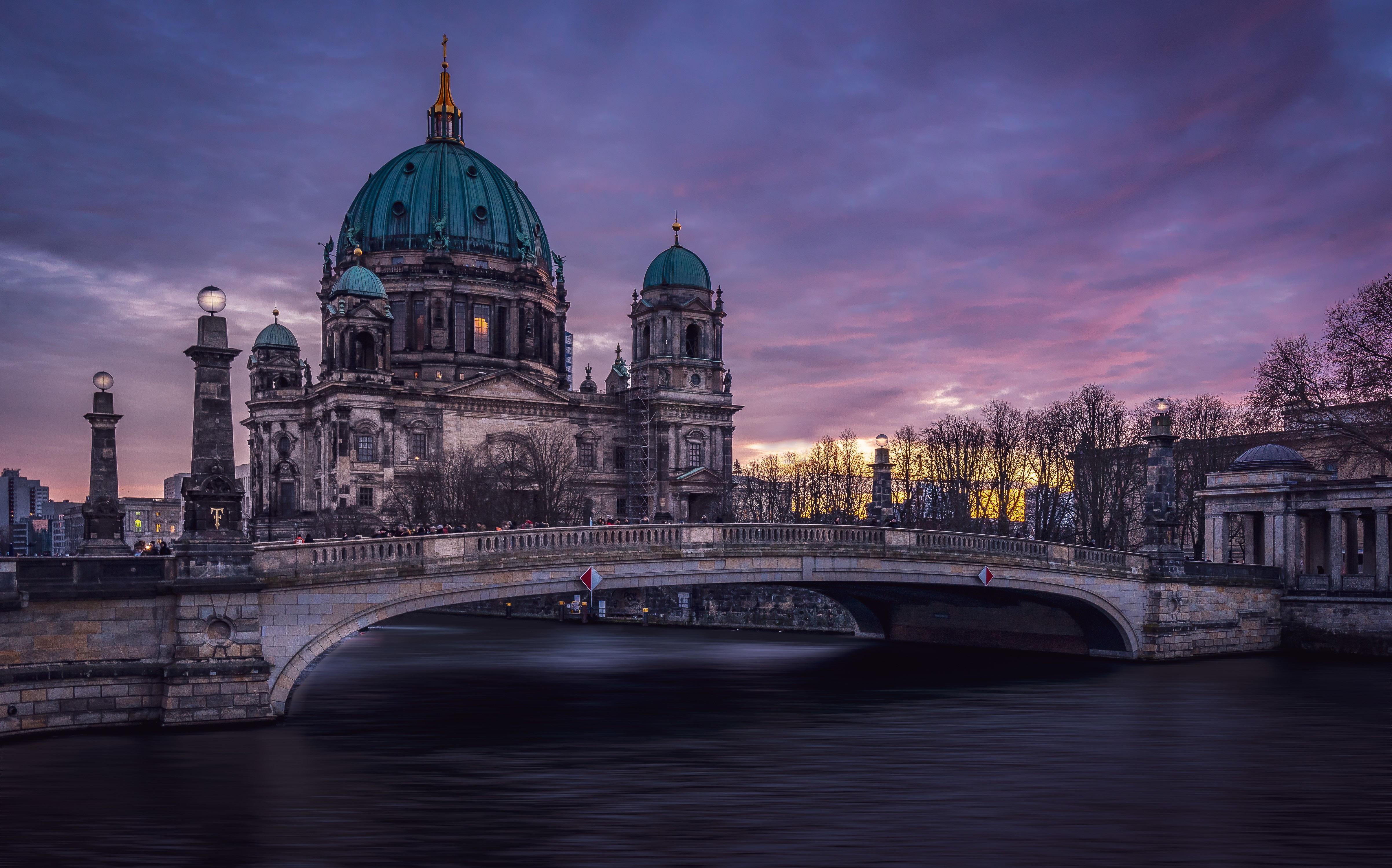 Berlin Berlin Cathedral Bridge Germany 4808x3000