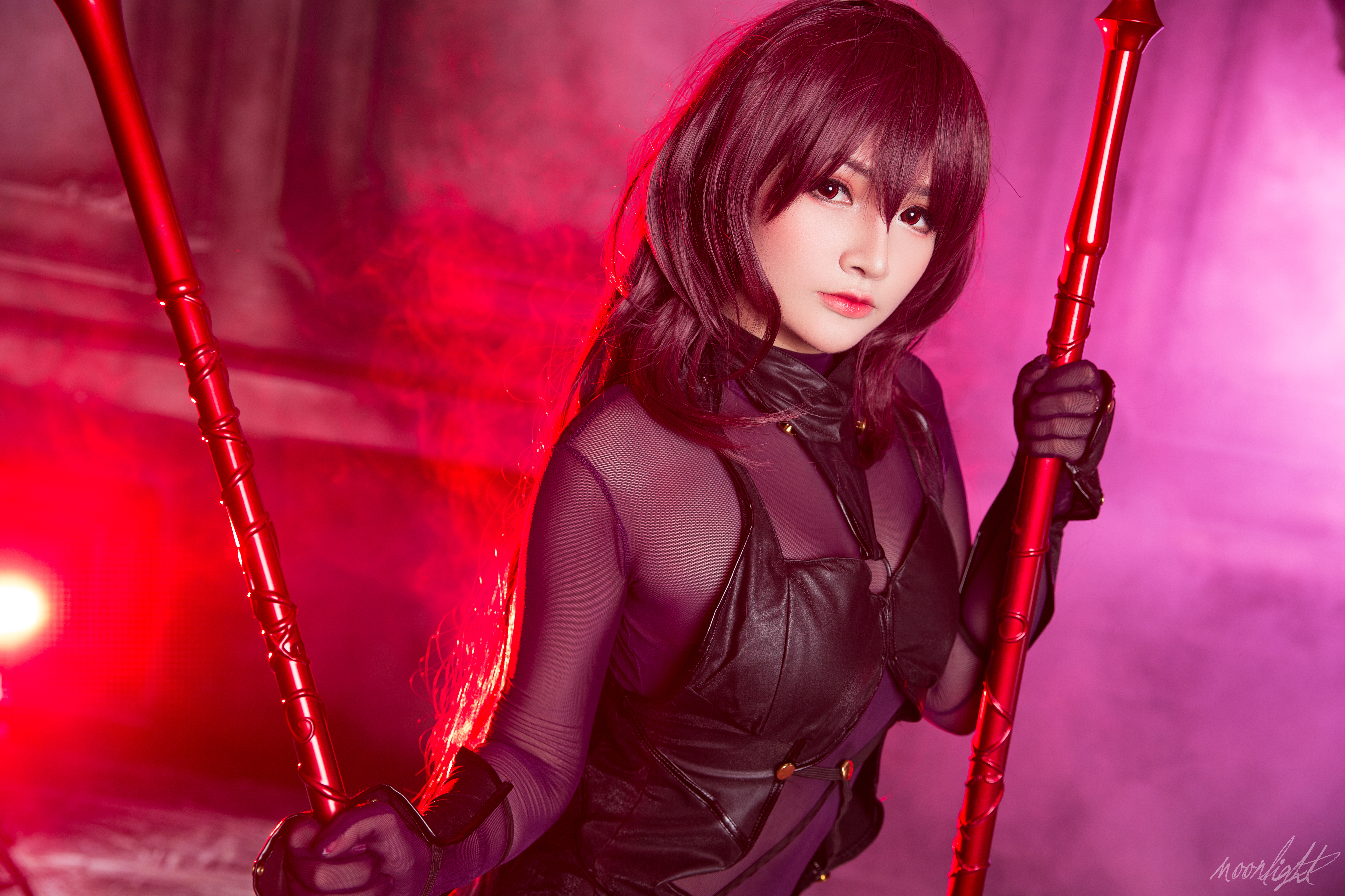 MiMi Chan Women Model Asian Scathach Fate Grand Order Lancer Fate Grand Order Scathach Fate Grand Or 5760x3840