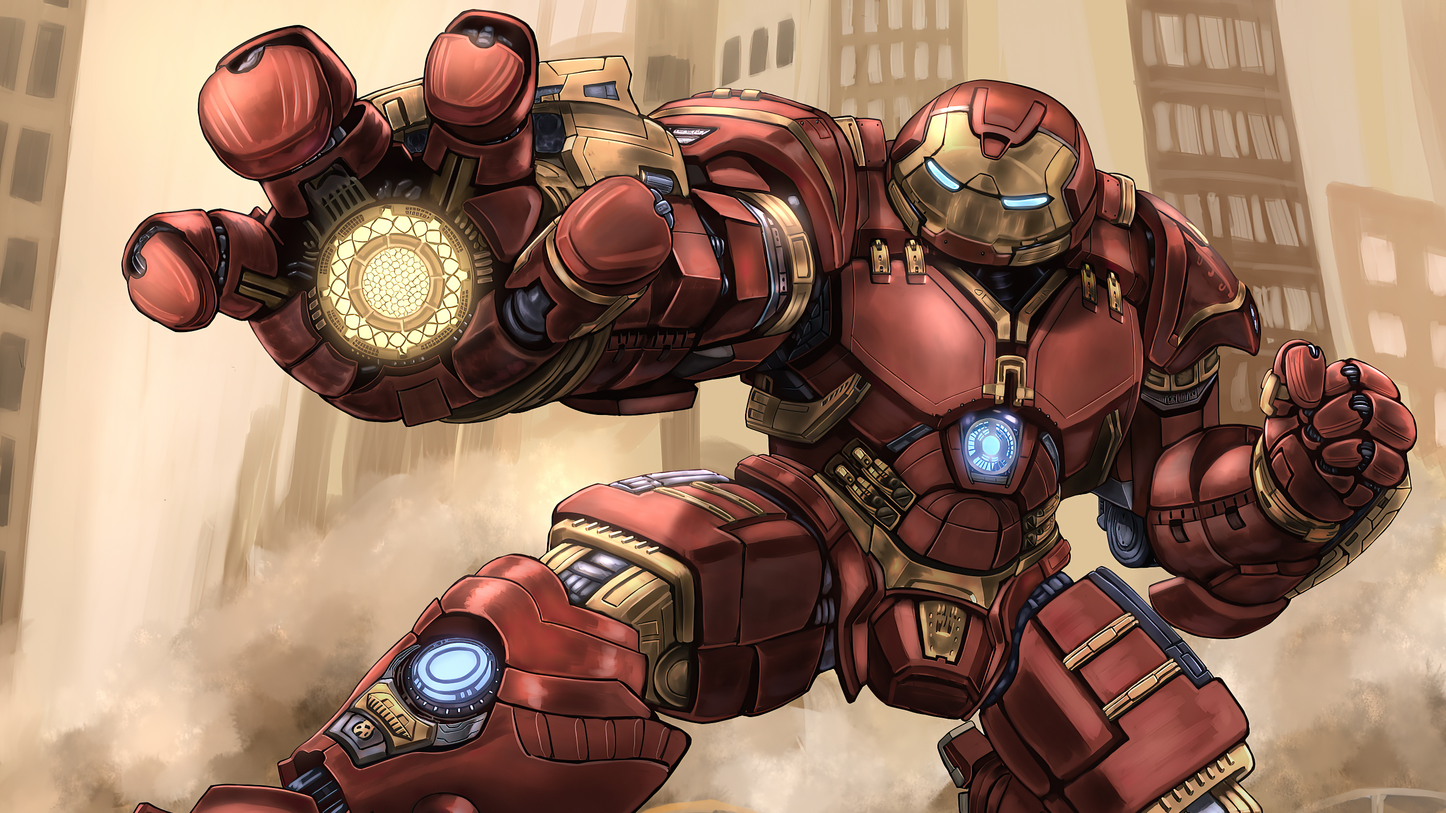 Hulkbuster Iron Man Marvel Comics 2894x1628