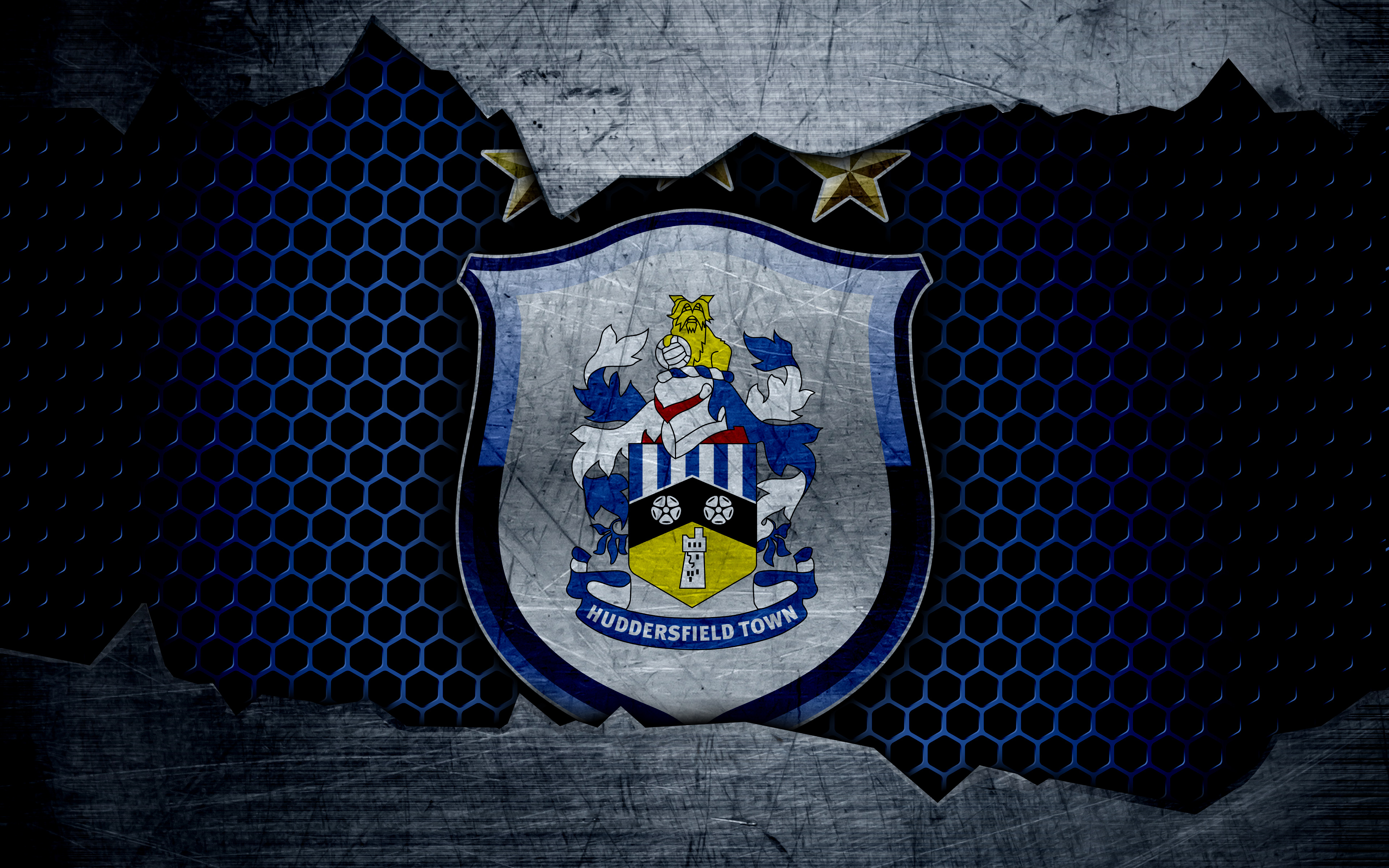 Emblem Huddersfield Town A F C Logo Soccer 3840x2400