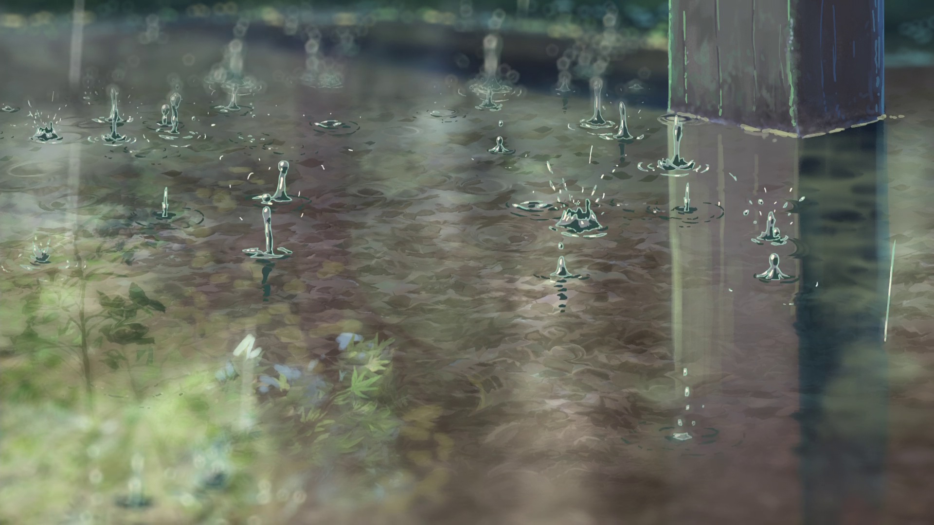 Anime Rain The Garden Of Words Makoto Shinkai 1920x1080