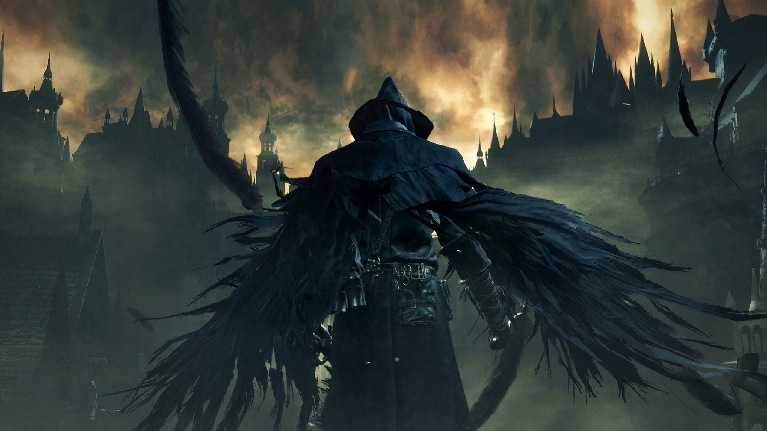 Bloodborne Dark Fantasy 2560x1440