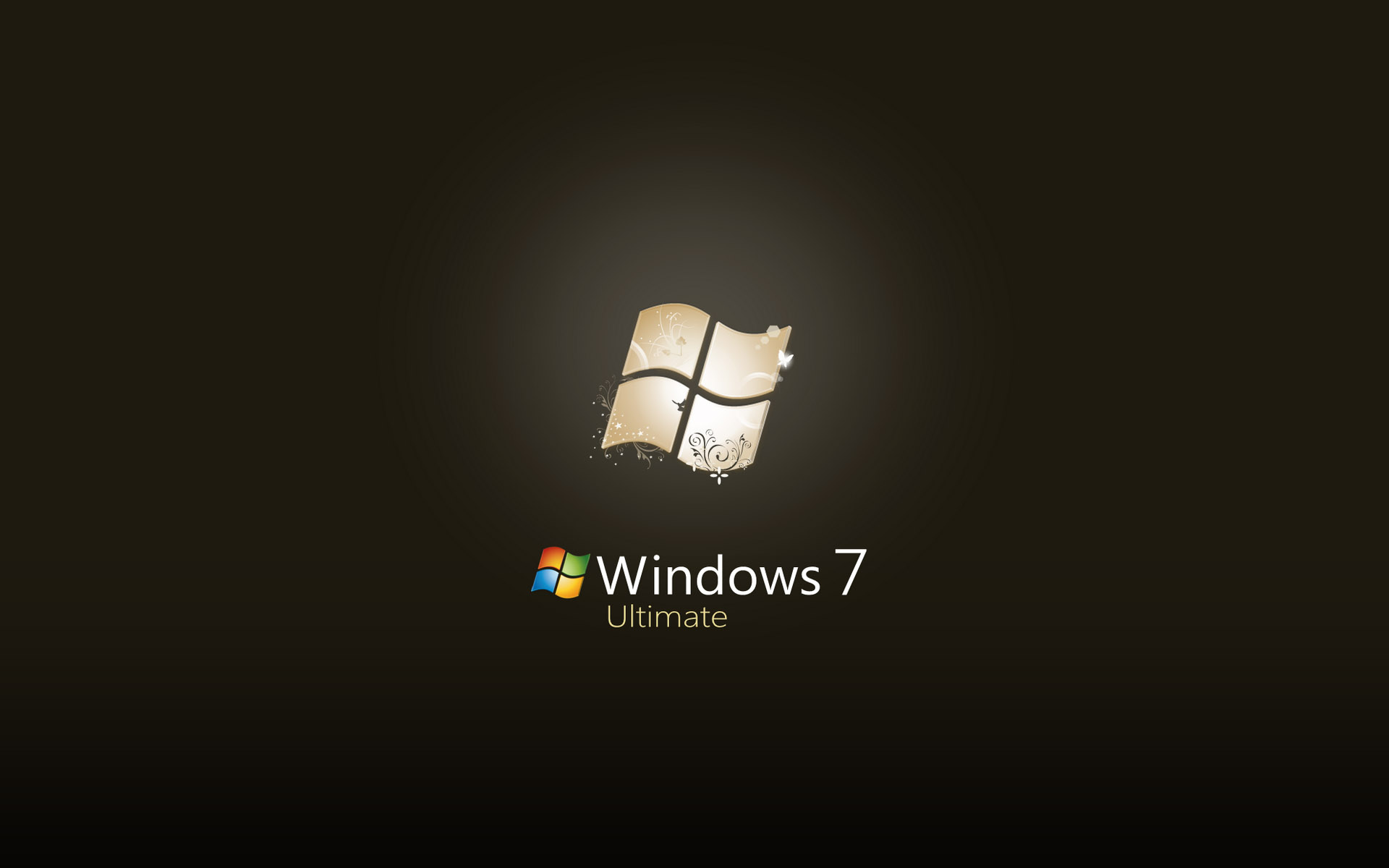 Logo Microsoft Windows Windows 7 1920x1200
