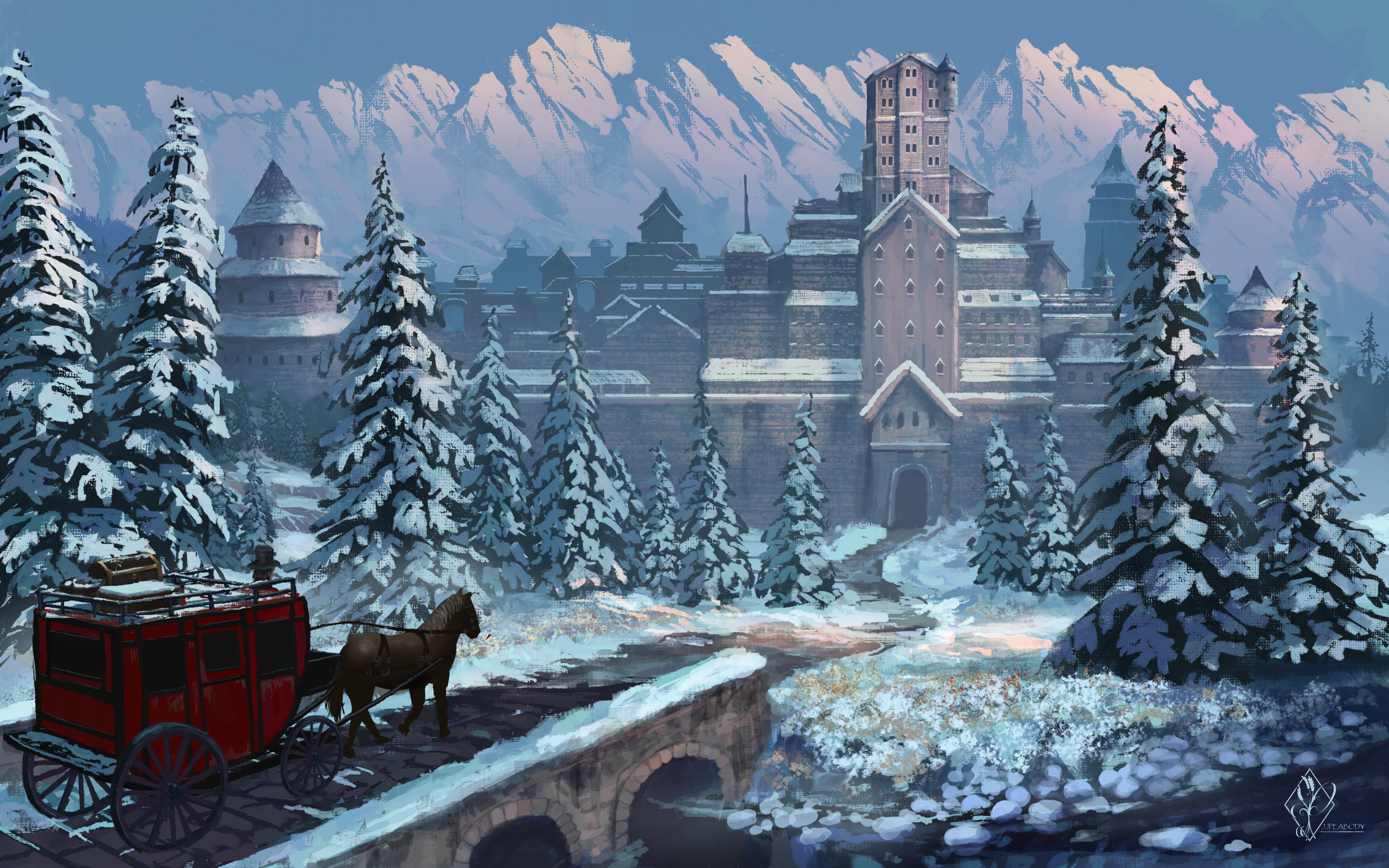 Carriage City Winter 2560x1600