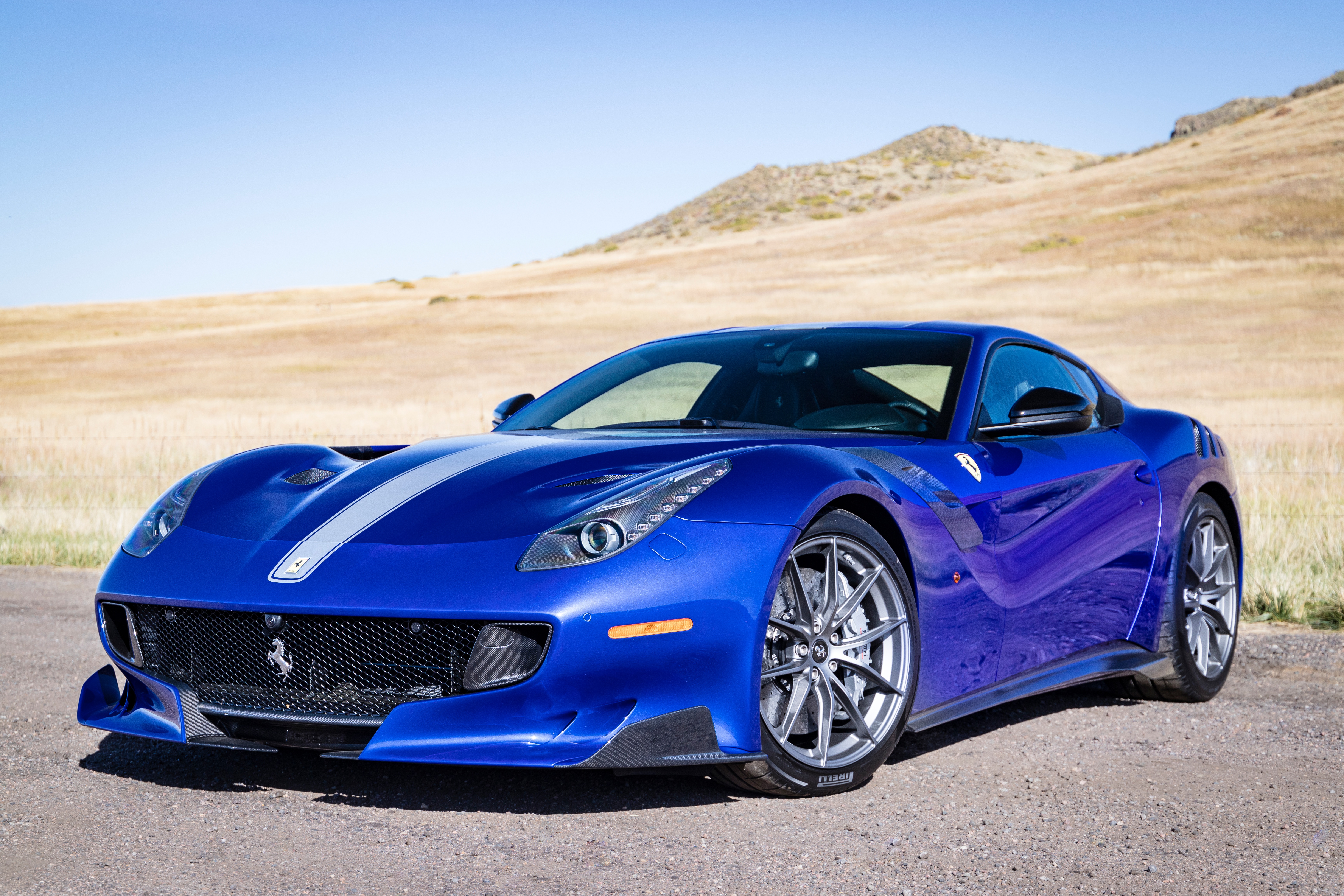 Blue Car Car Ferrari Ferrari F12berlinetta Sport Car Supercar Vehicle 6240x4160