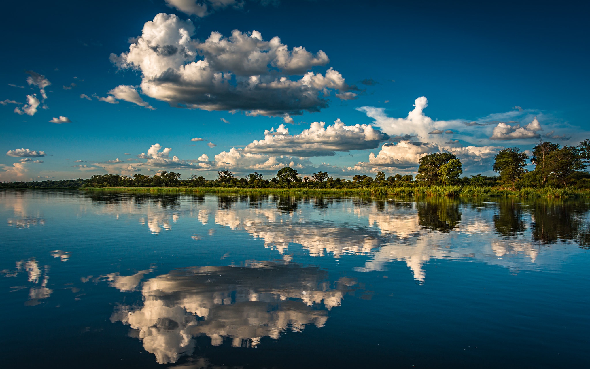 Africa Cloud Namibia Reflection 2048x1280