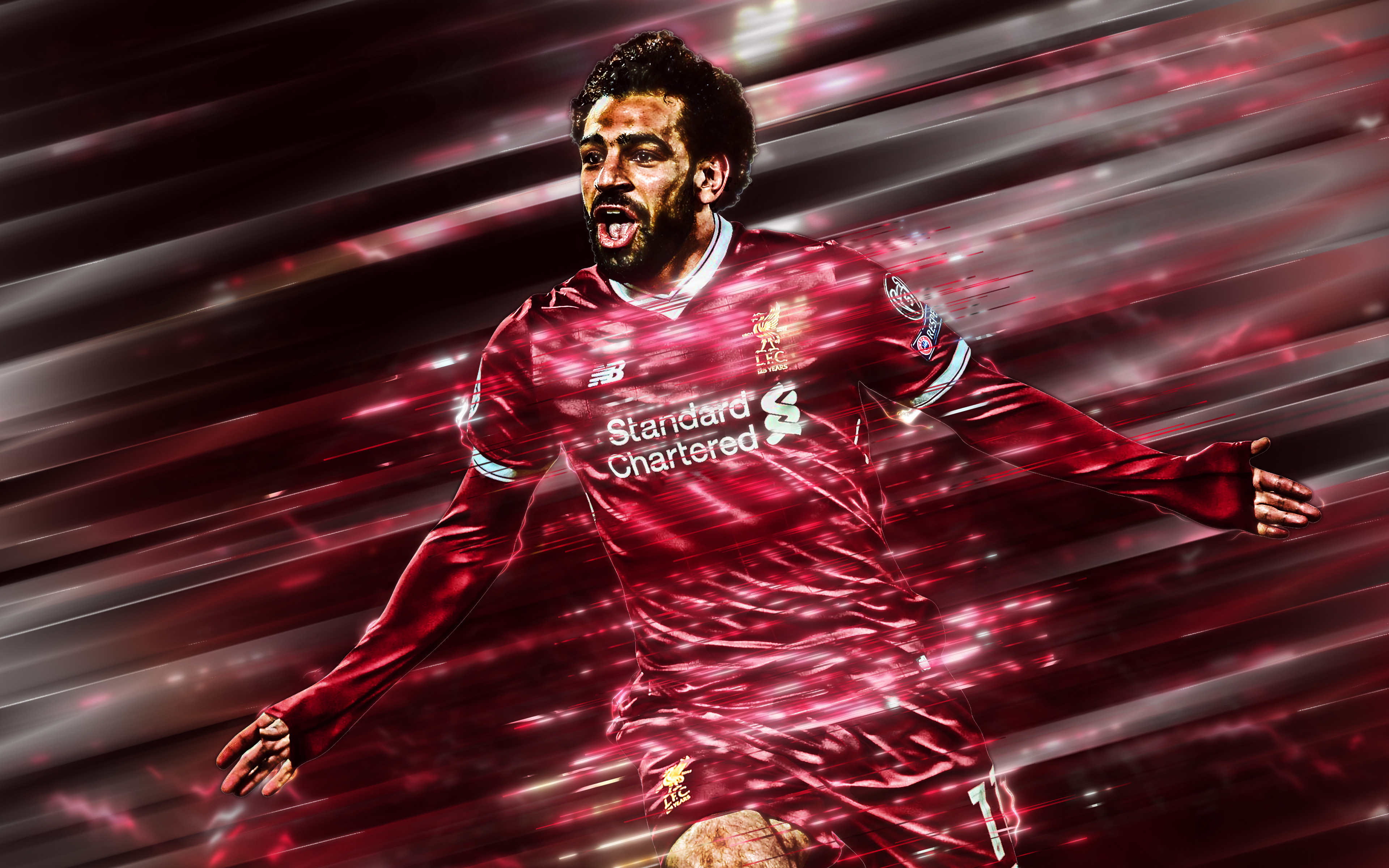 Egyptian Liverpool F C Mohamed Salah Soccer 3840x2400