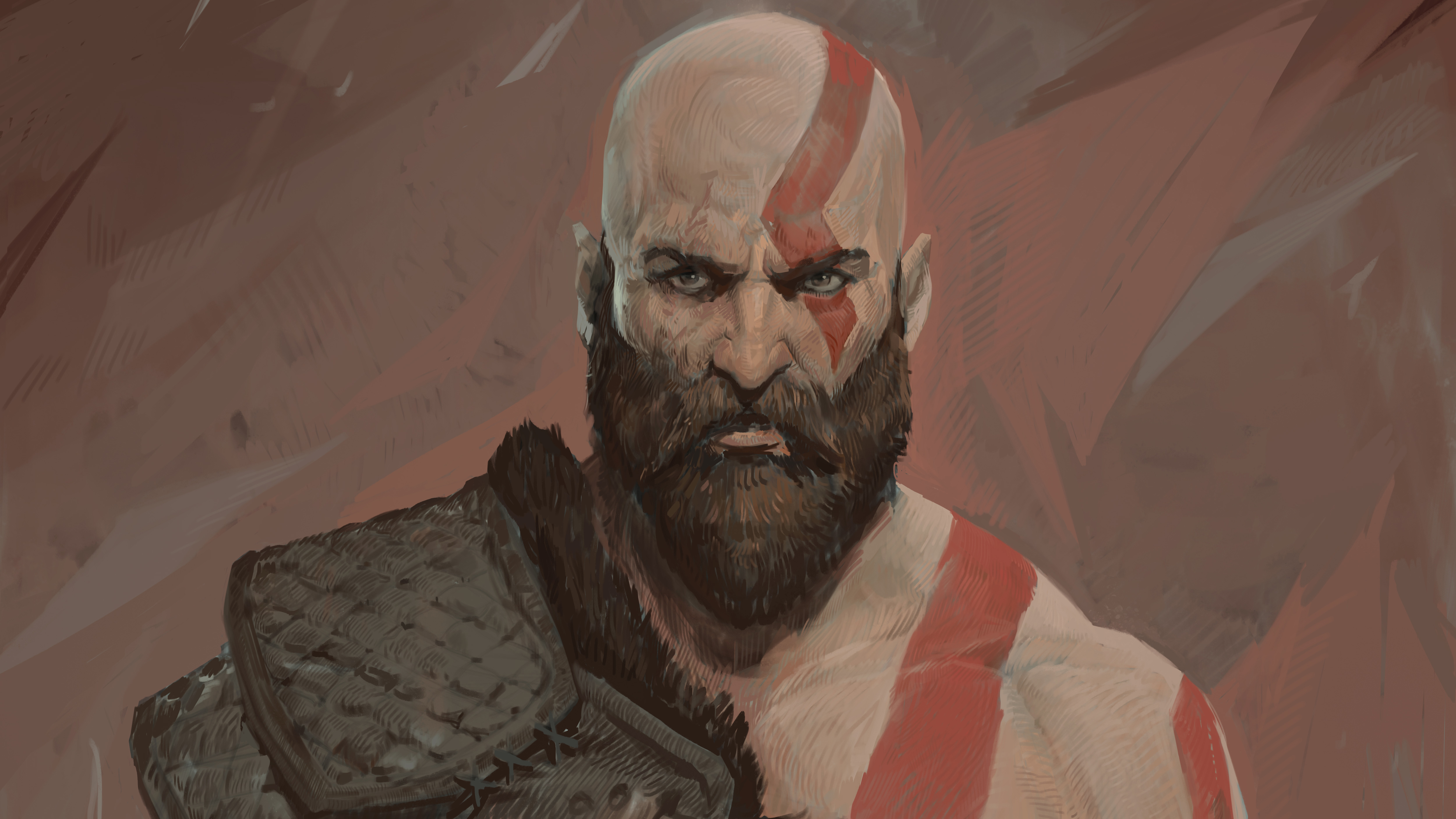 God Of War Kratos God Of War 5000x2812