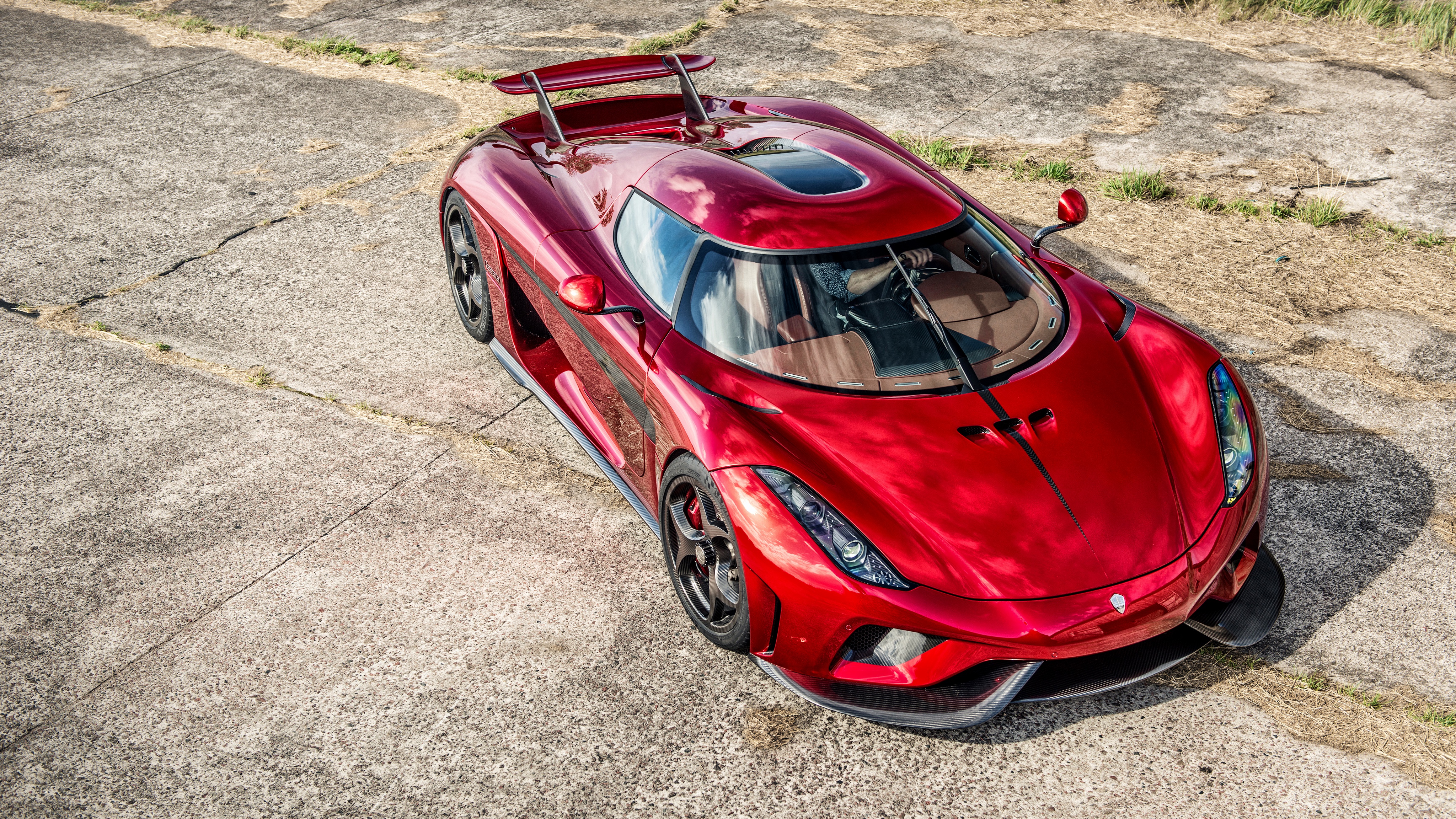 Car Koenigsegg Koenigsegg Regera Red Car Sport Car Supercar Vehicle 4096x2304