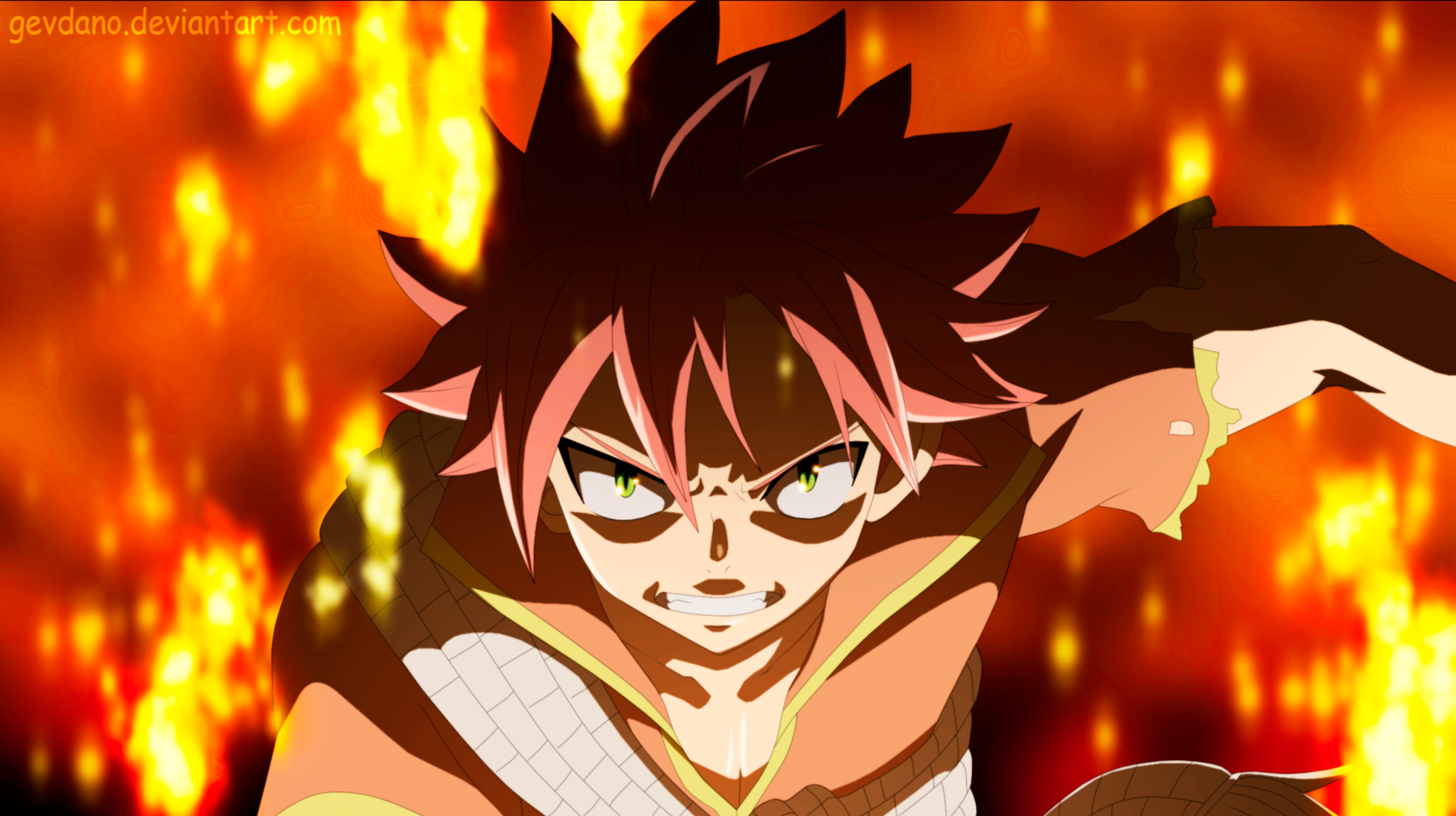 Natsu Dragneel 2048x1148