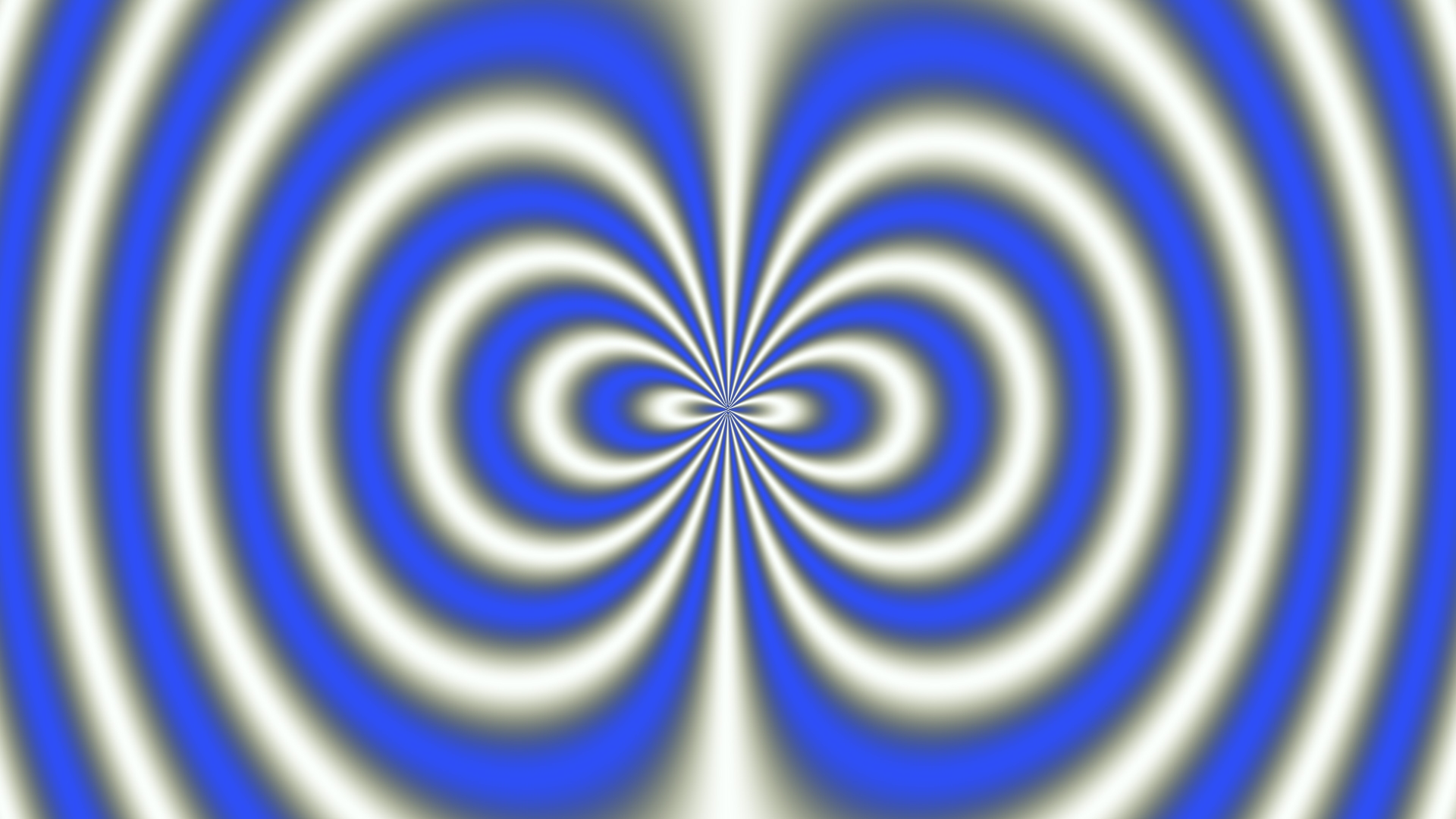 Artistic Blue Digital Art Kaleidoscope Optical Illusion Spiral White 1920x1080