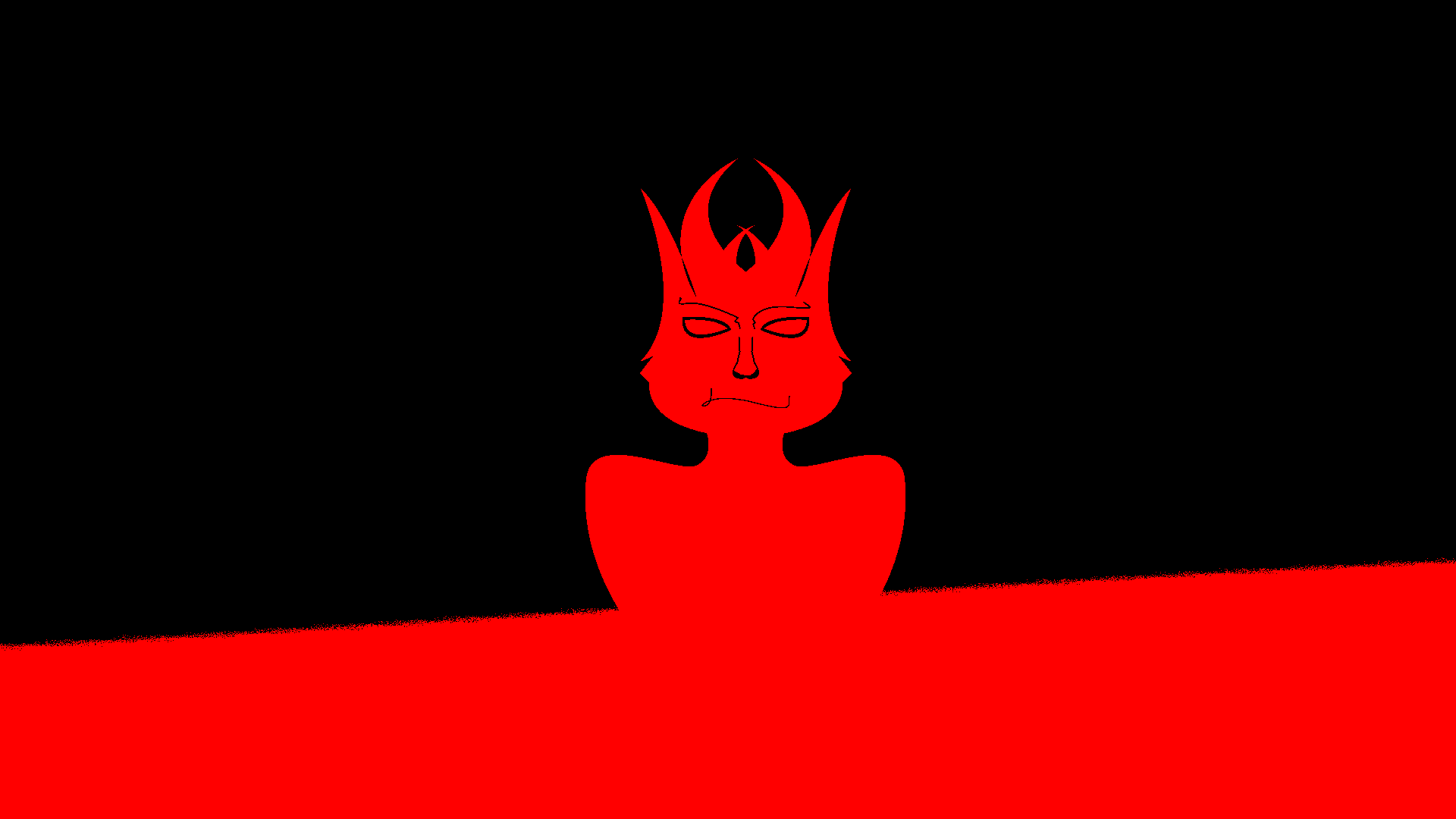 Black Demon Red 1920x1080